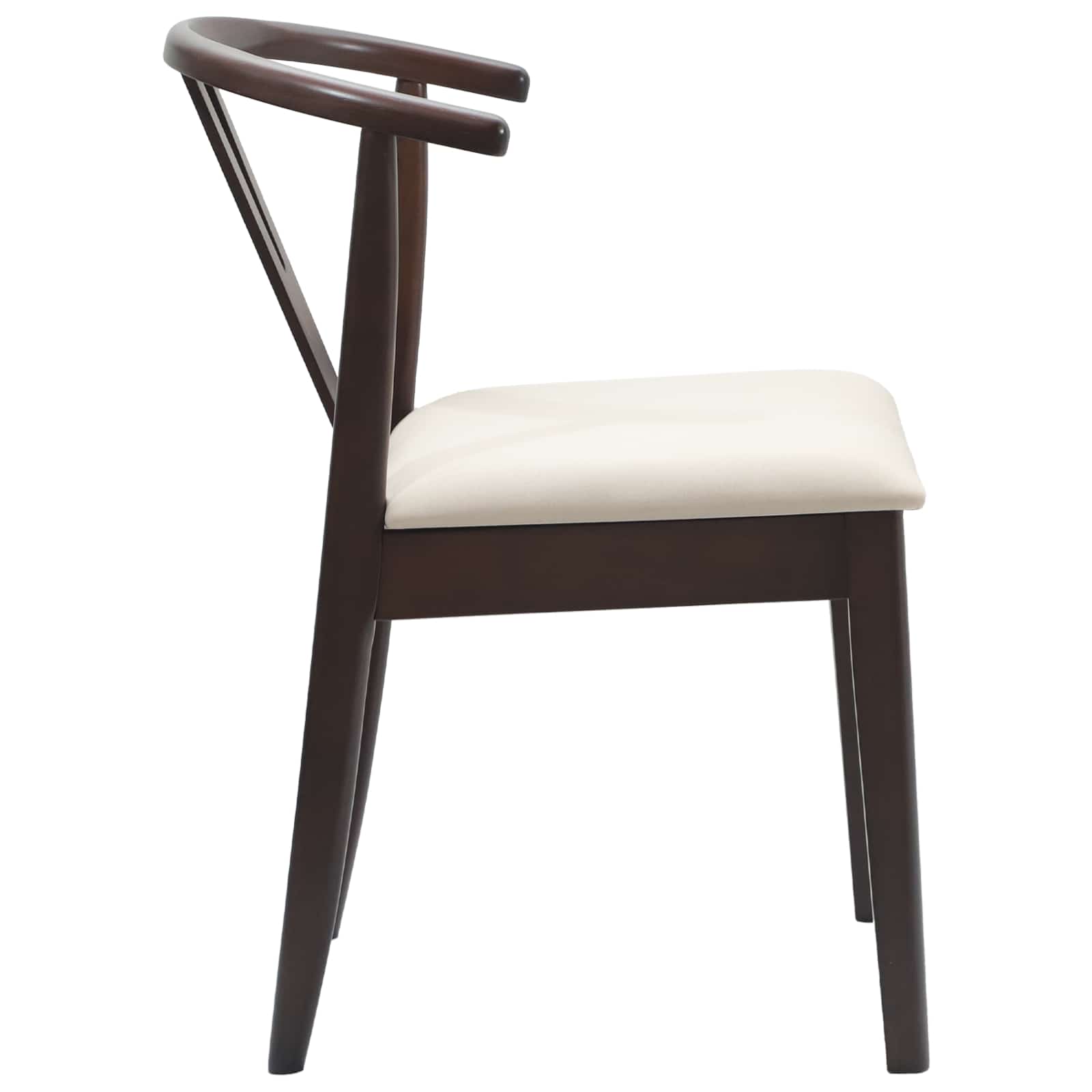 Dining chair 2 pcs Light brown and light wood