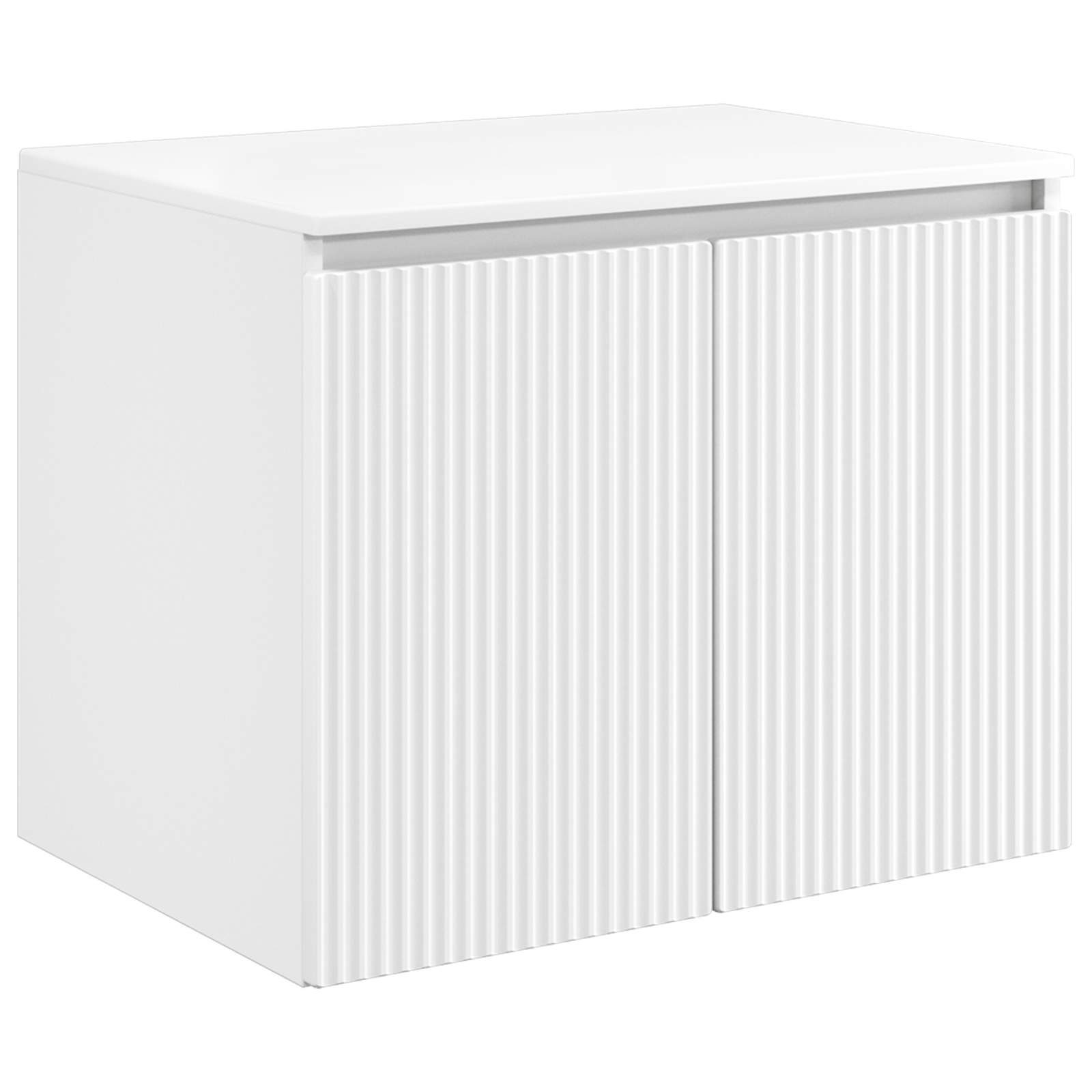 Vonios spintos komplektas 3 vnt. Balta 49,5 x 44,5 x 65,5 cm