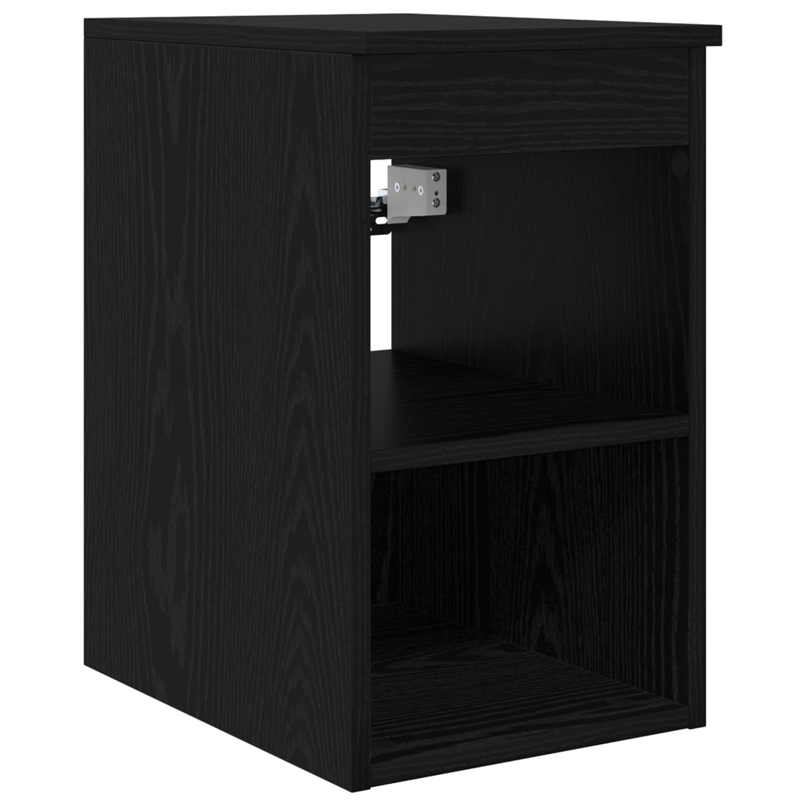 Vonios spintos komplektas 3 vnt. Juoda 49,5 x 41 x 62,5 cm