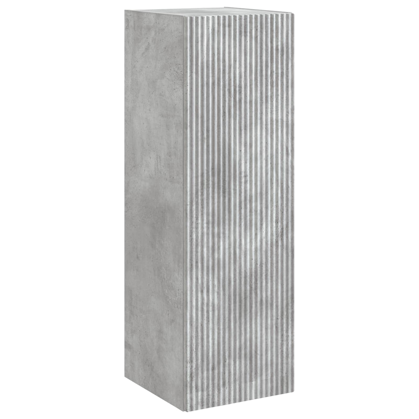 Vonios baldų rinkinys 5 vnt. Betono pilka 33 x 34,5 x 100 cm