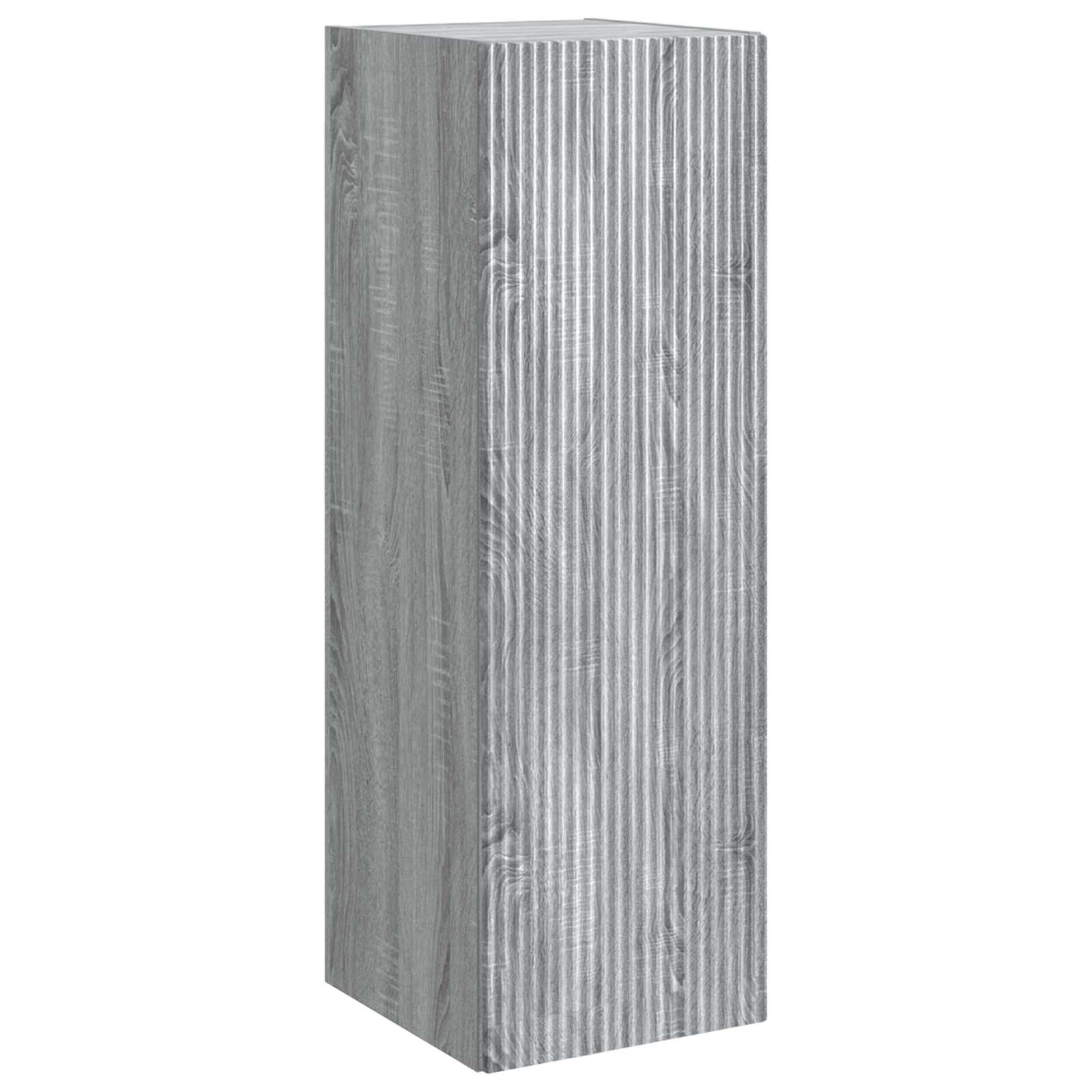 Vonios baldų rinkinys 5 vnt. Pilka Sonoma 33 x 34,5 x 100 cm