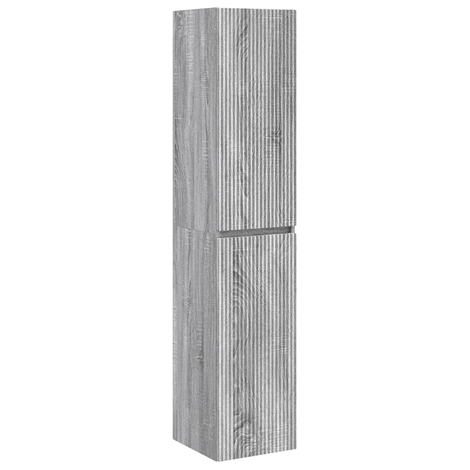 Vonios baldų rinkinys 5 vnt. Pilka Sonoma 33 x 34,5 x 160 cm