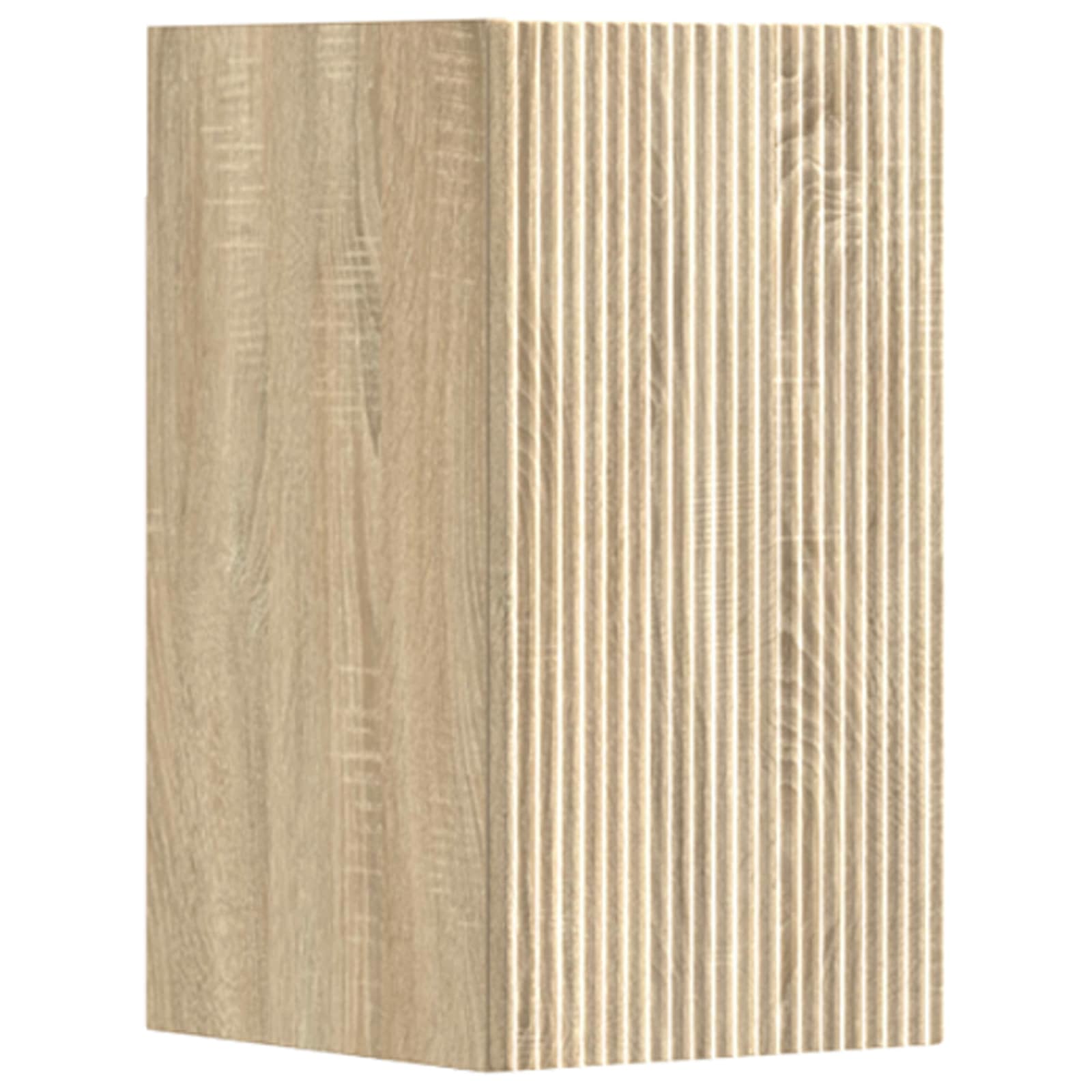 Vonios baldų rinkinys 3 vnt. Sonoma ąžuolas 33 x 34,5 x 160 cm