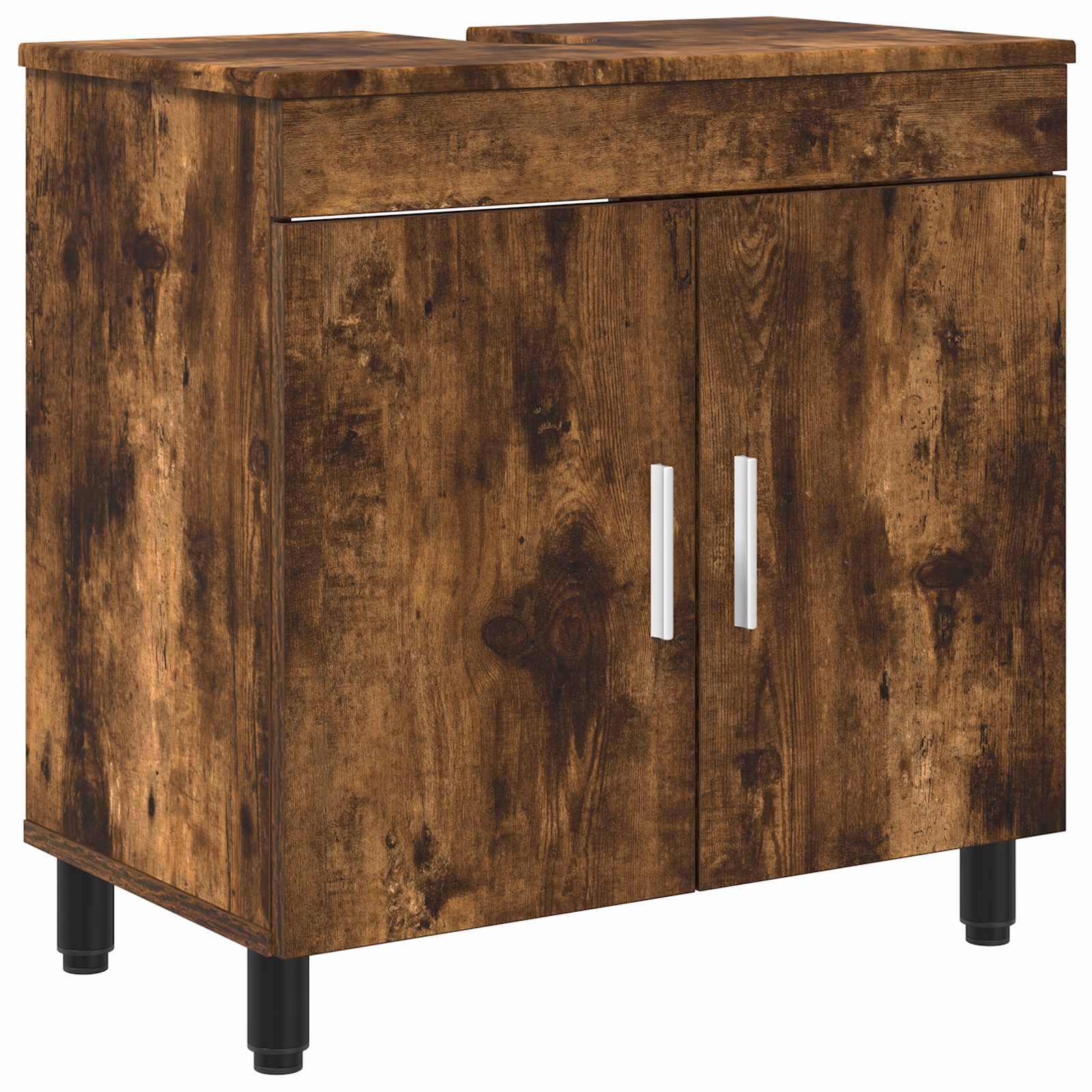 Vonios tualeto komplektas Dūminio ąžuolo 60 x 35 x 60 cm