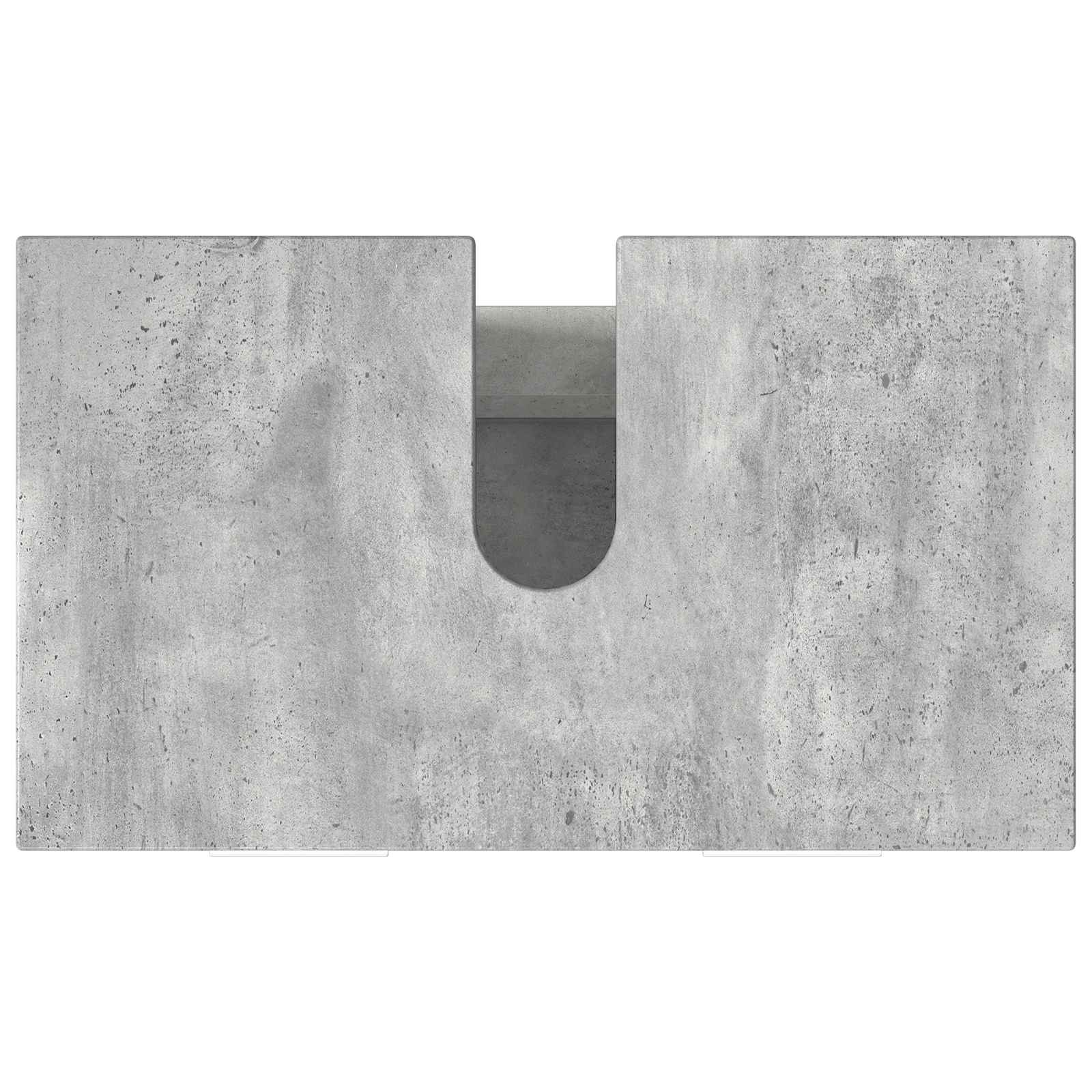 Vonios tualeto komplektas Betono pilka 60 x 35 x 60 cm