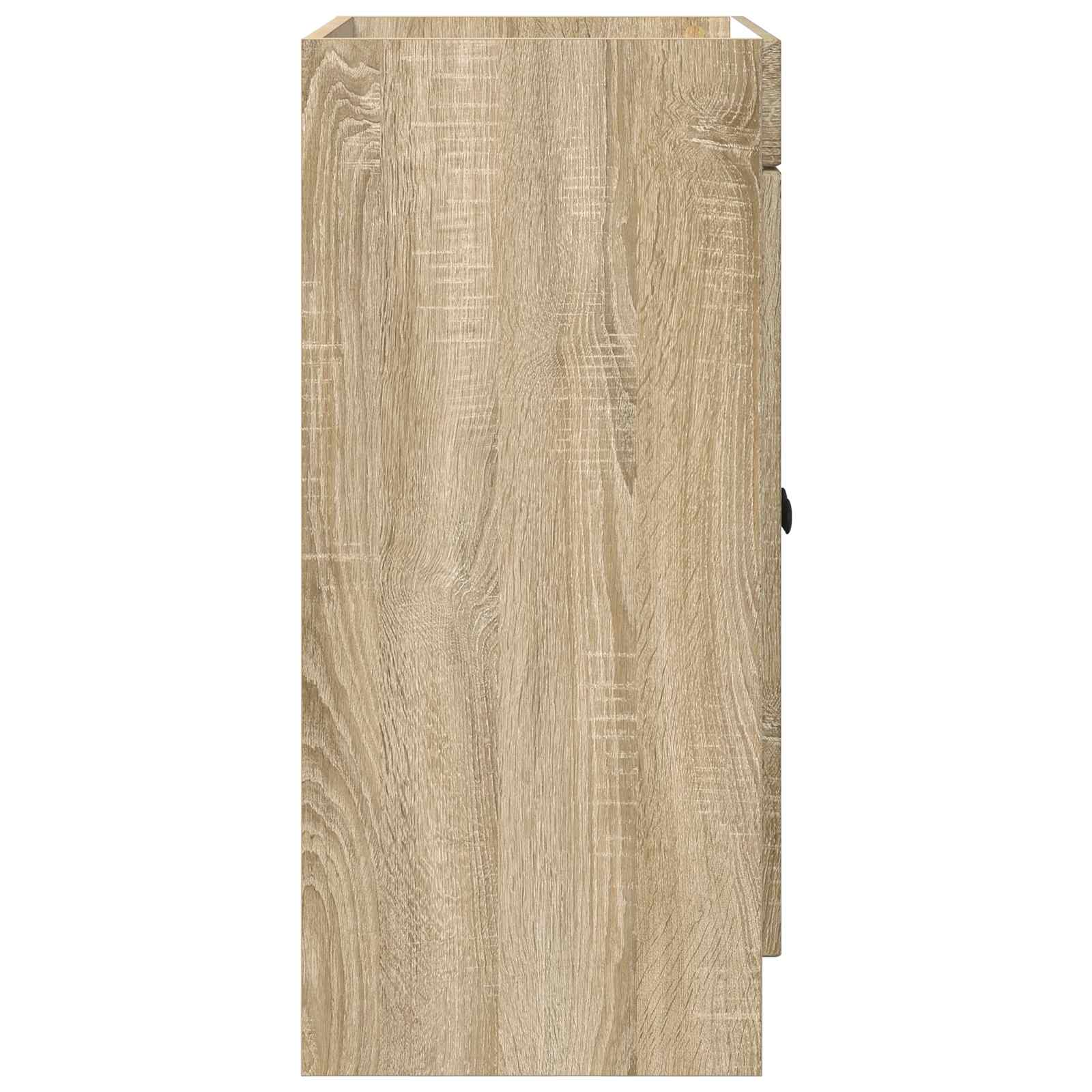 Vonios spintelė po kriaukle Sonoma ąžuolas 78,5 x 37,5 x 81 cm
