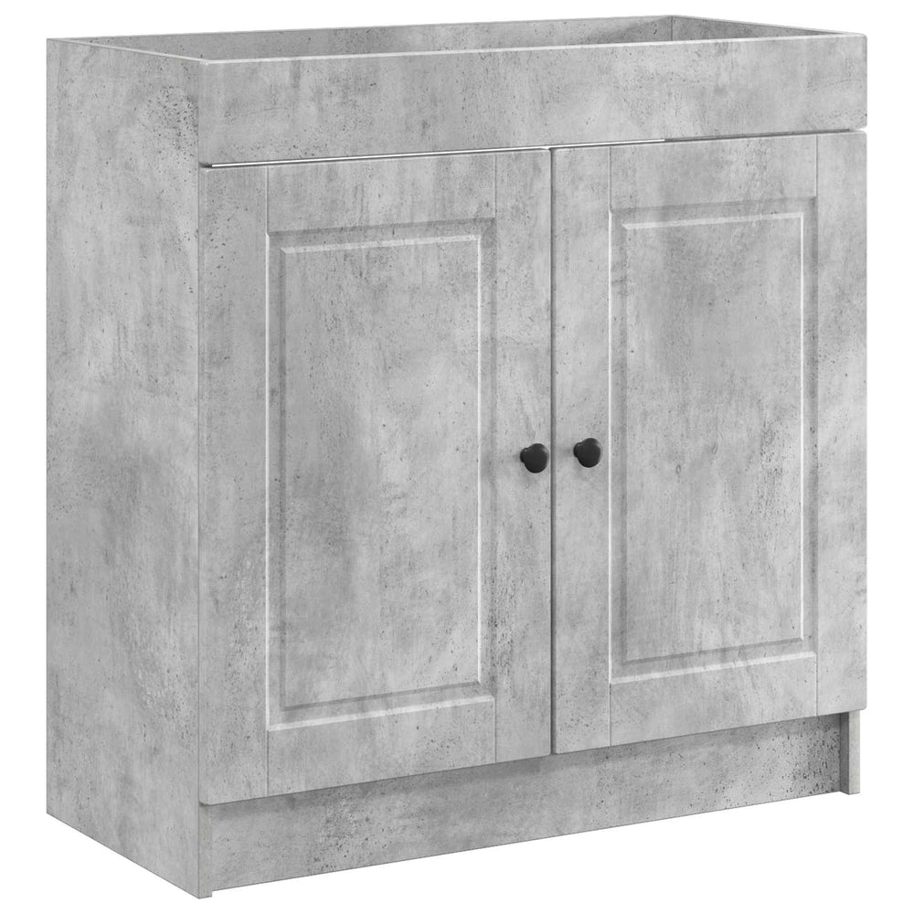 Vonios spintelė po kriaukle Betono pilka 56 x 37,5 x 81 cm