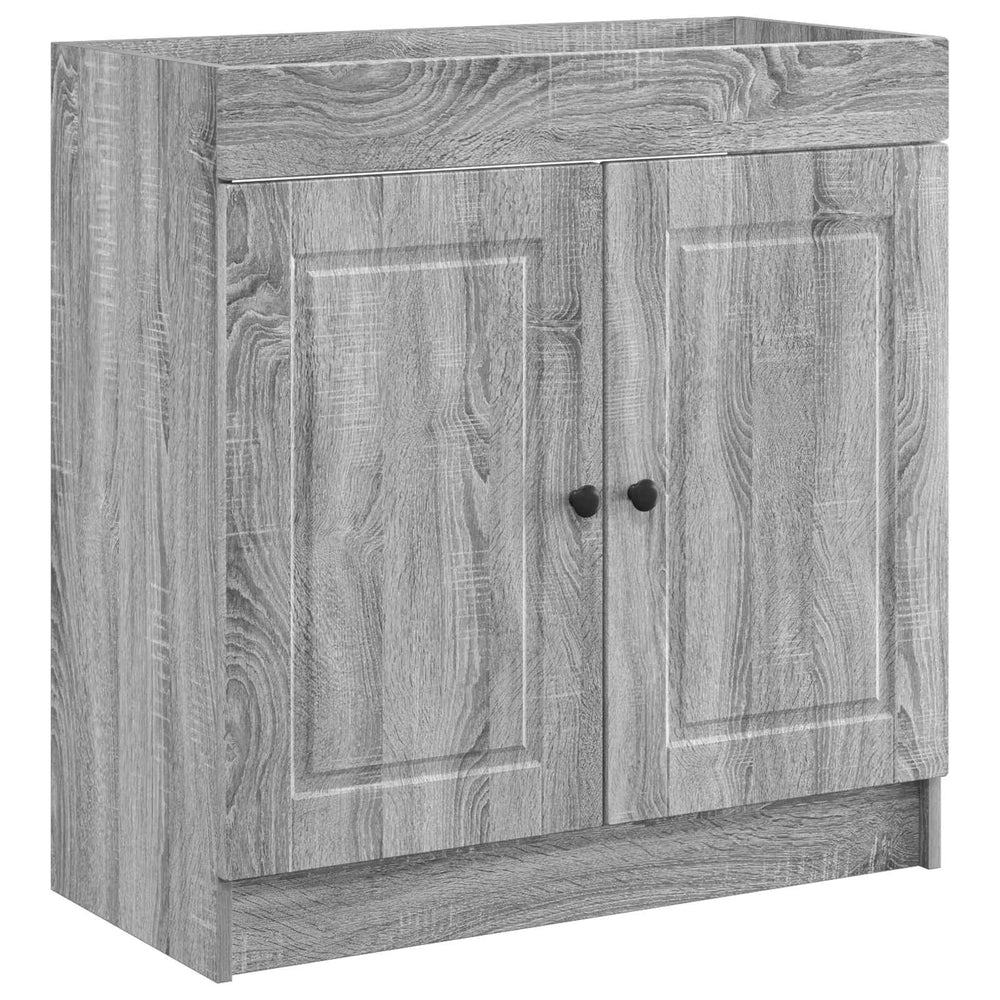 Vonios spintelė po kriaukle Pilka Sonoma 78,5 x 37,5 x 81 cm