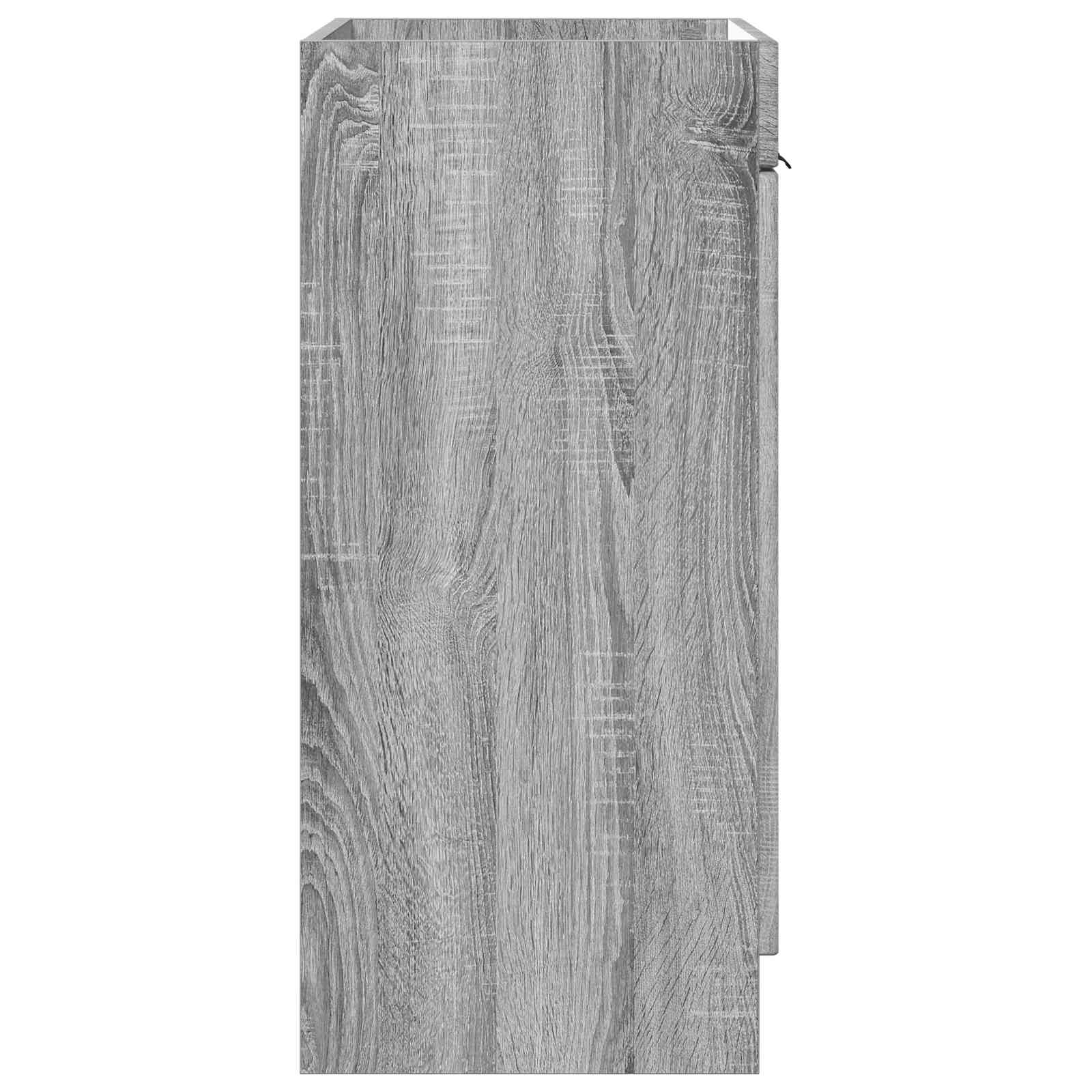 Vonios spintelė po kriaukle Pilka Sonoma 78,5 x 37,5 x 81 cm