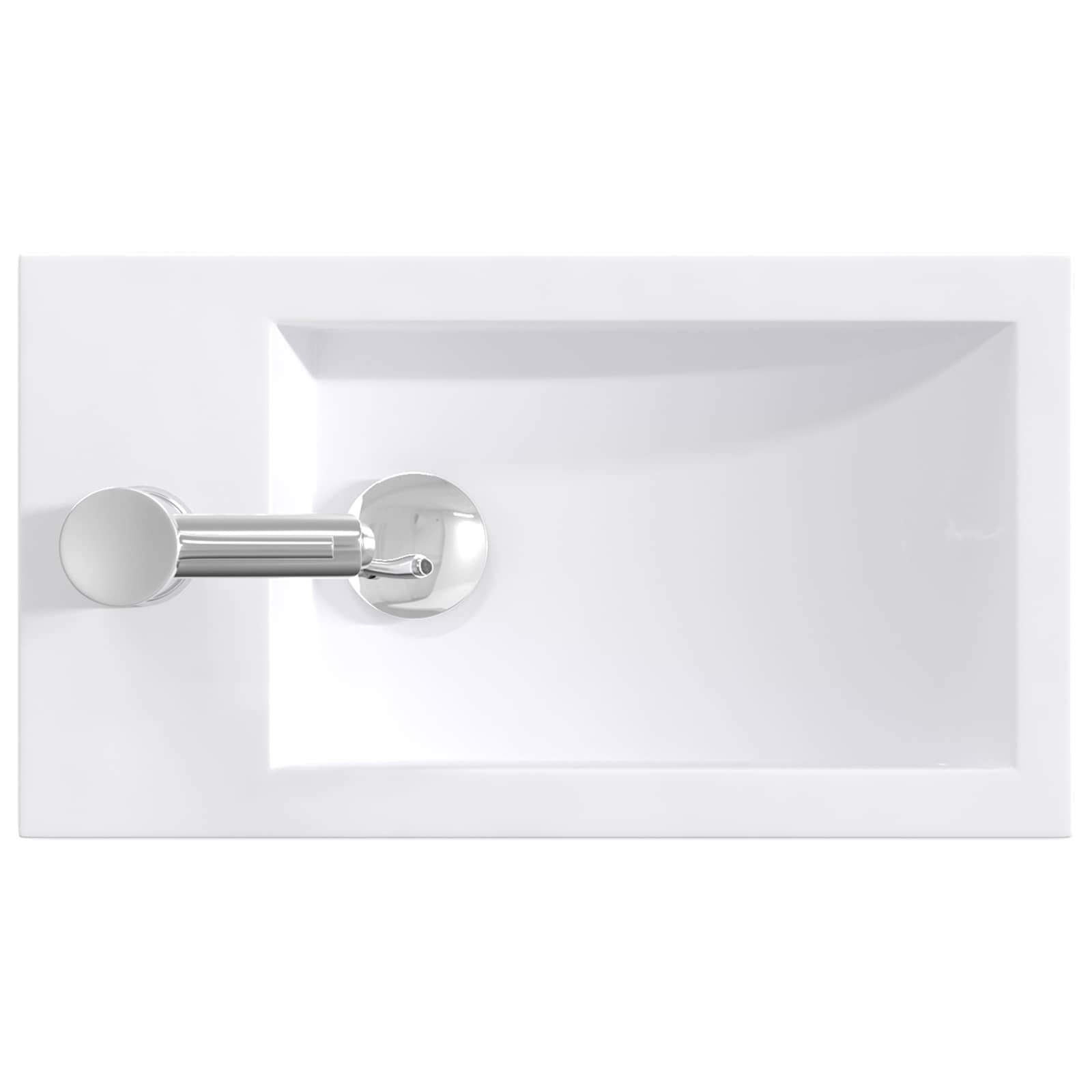 Vonios plautuvė Chromo 45,5 x 25,5 x 13 cm Metalas