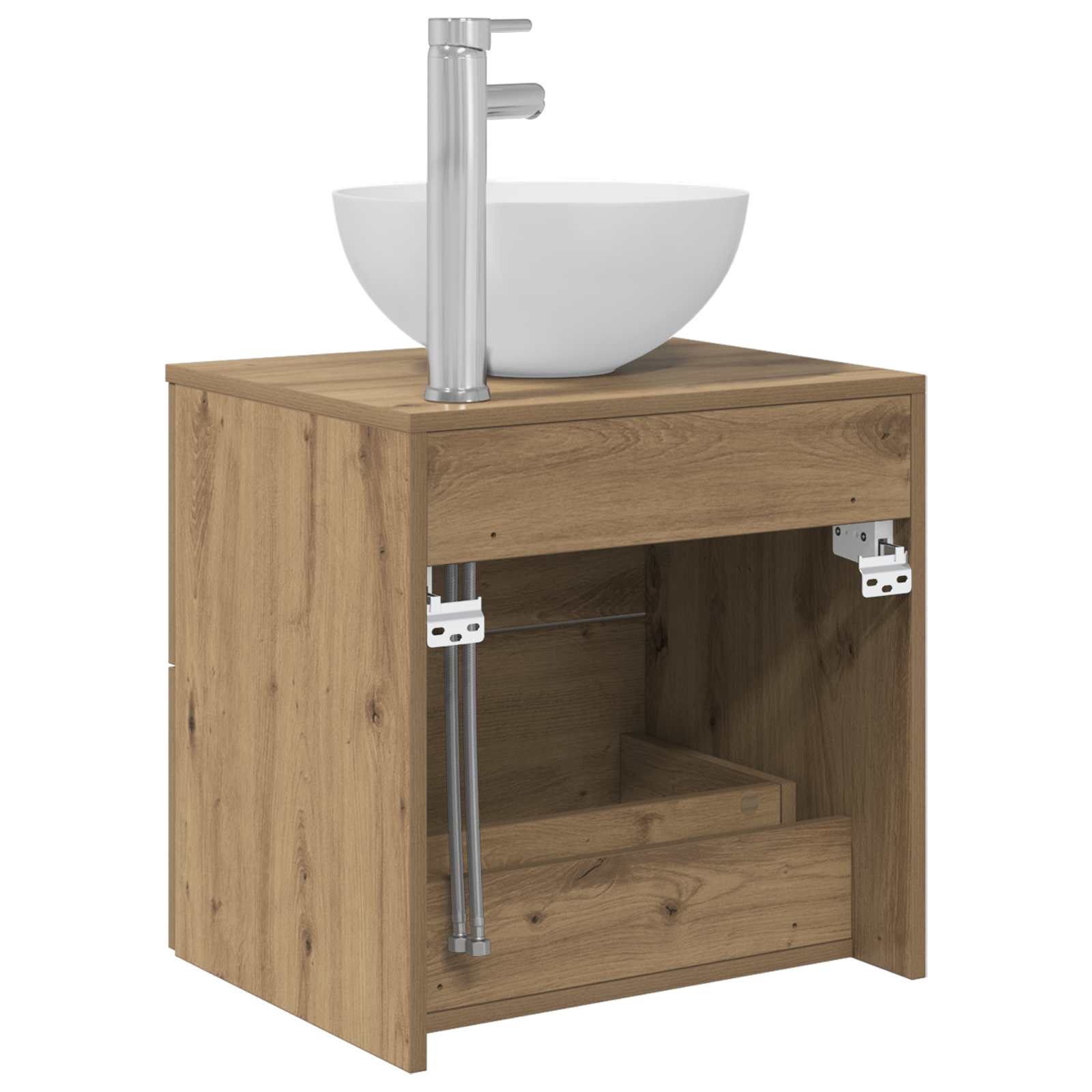 Sieninis kriauklės spintelė Artisano ąžuolo 49,5 x 41 x 64,5 cm