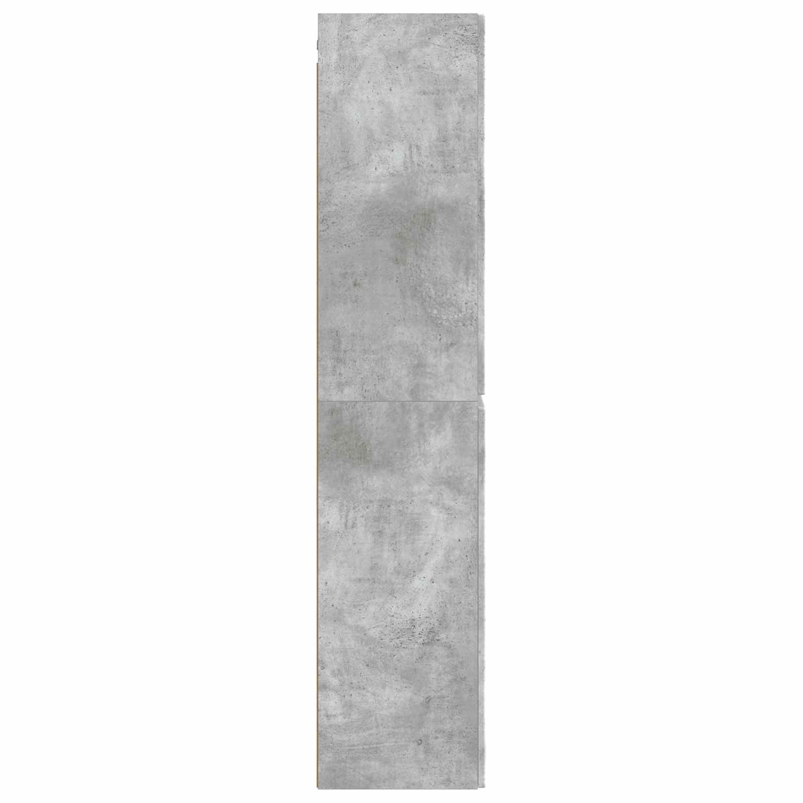 Prisegamas Vonios Spintelė Betono pilka 33 x 34,5 x 160 cm
