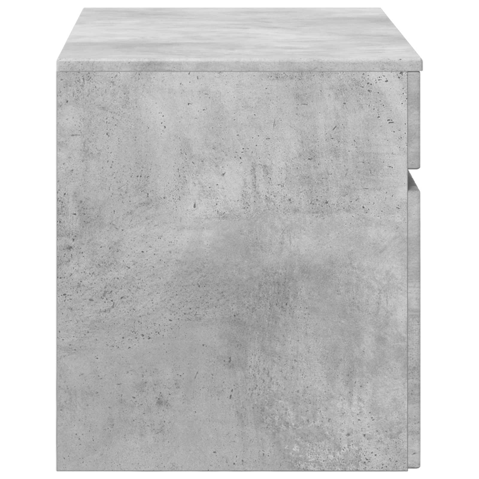 Prisegamas Vonios Spintelė Betono pilka 59 x 44,5 x 50 cm