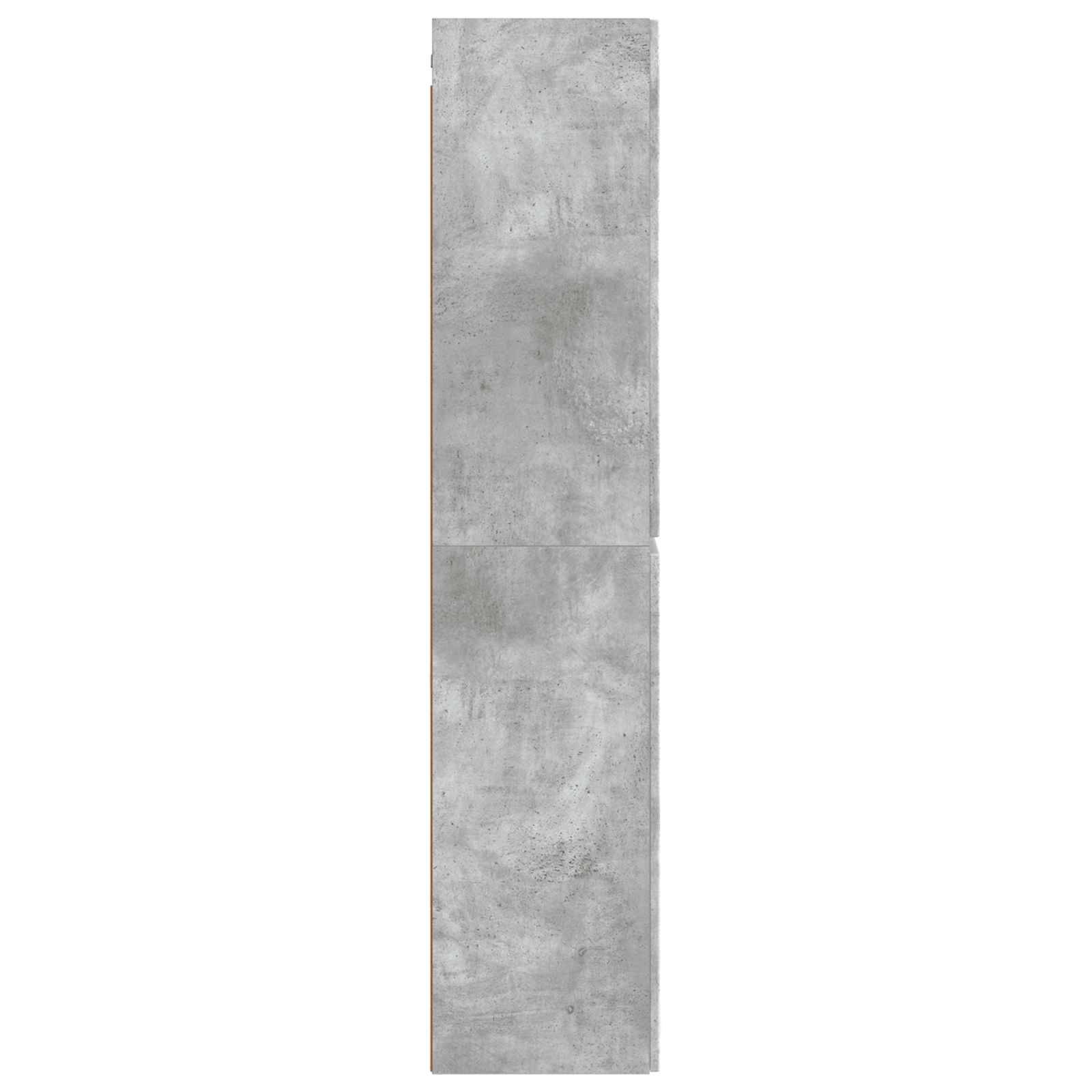 Prisegamas Vonios Spintelė Betono pilka 33 x 34,5 x 160 cm