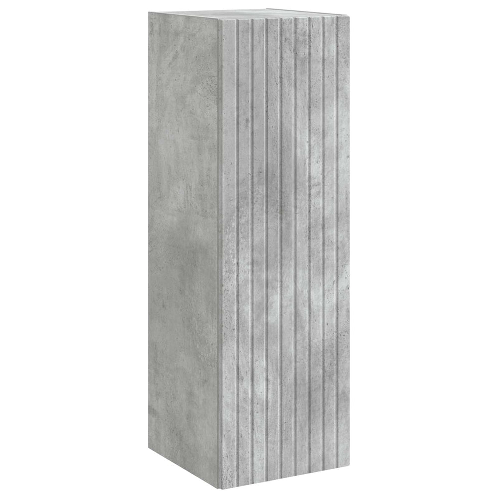 Prisegamas Vonios Spintelė Betono pilka 33 x 34,5 x 60 cm