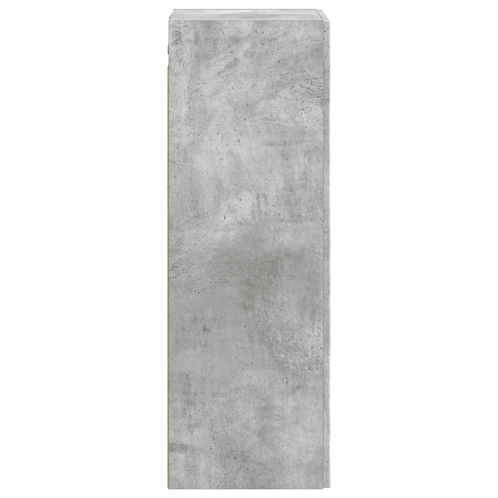 Prisegamas Vonios Spintelė Betono pilka 33 x 34,5 x 60 cm