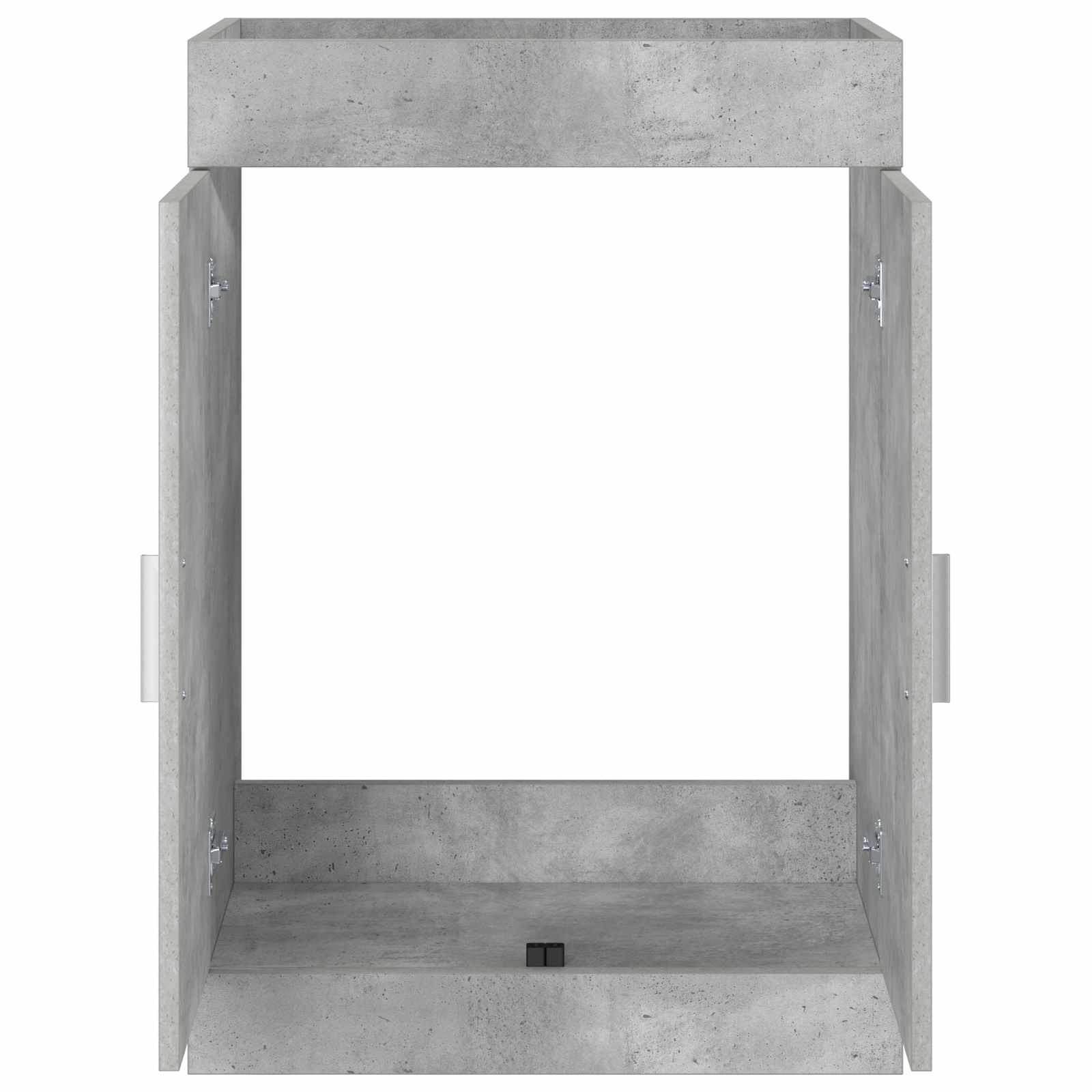 Vonios spintelė po kriaukle Betono pilka 78,5 x 37,5 x 81 cm