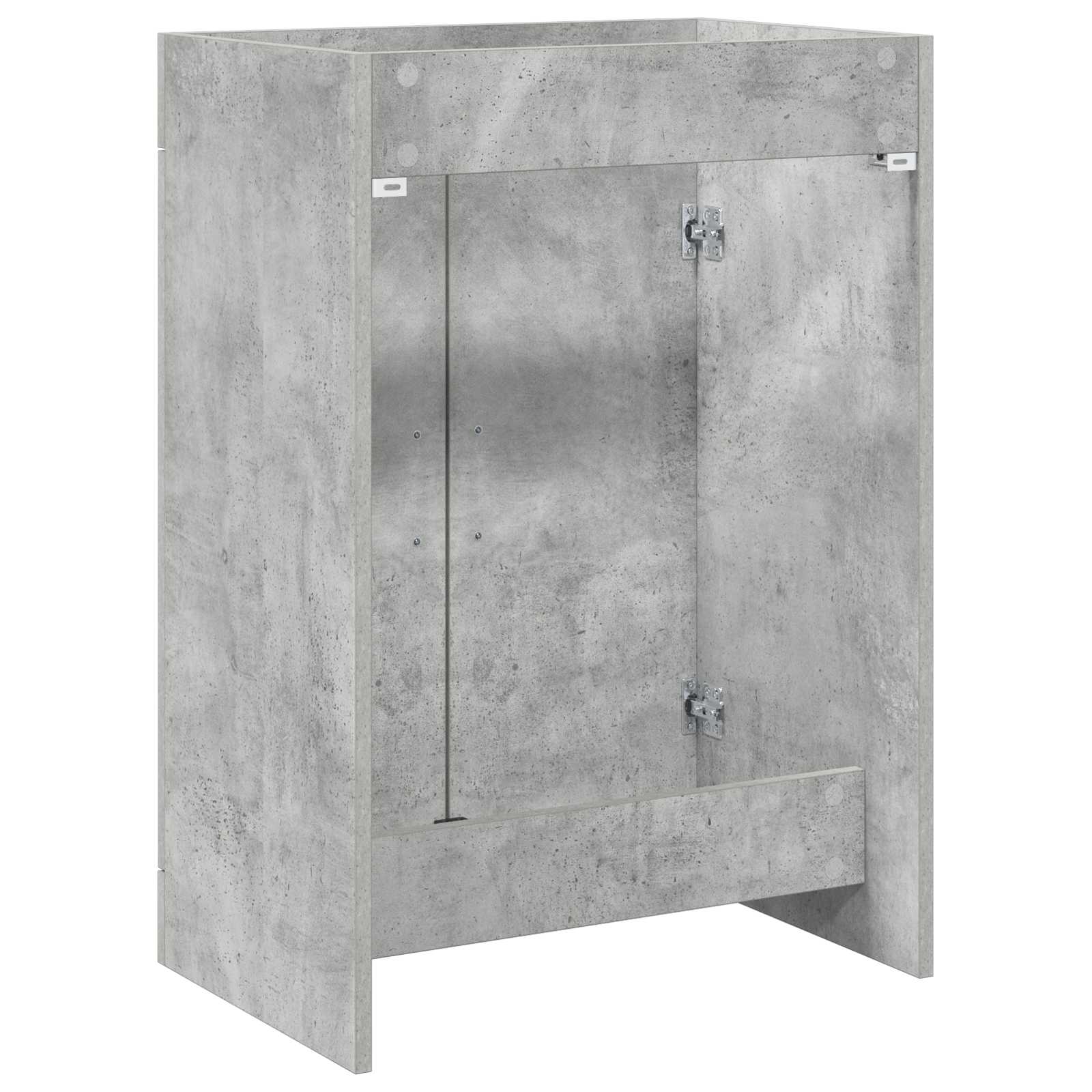 Vonios spintelė po kriaukle Betono pilka 78,5 x 37,5 x 81 cm