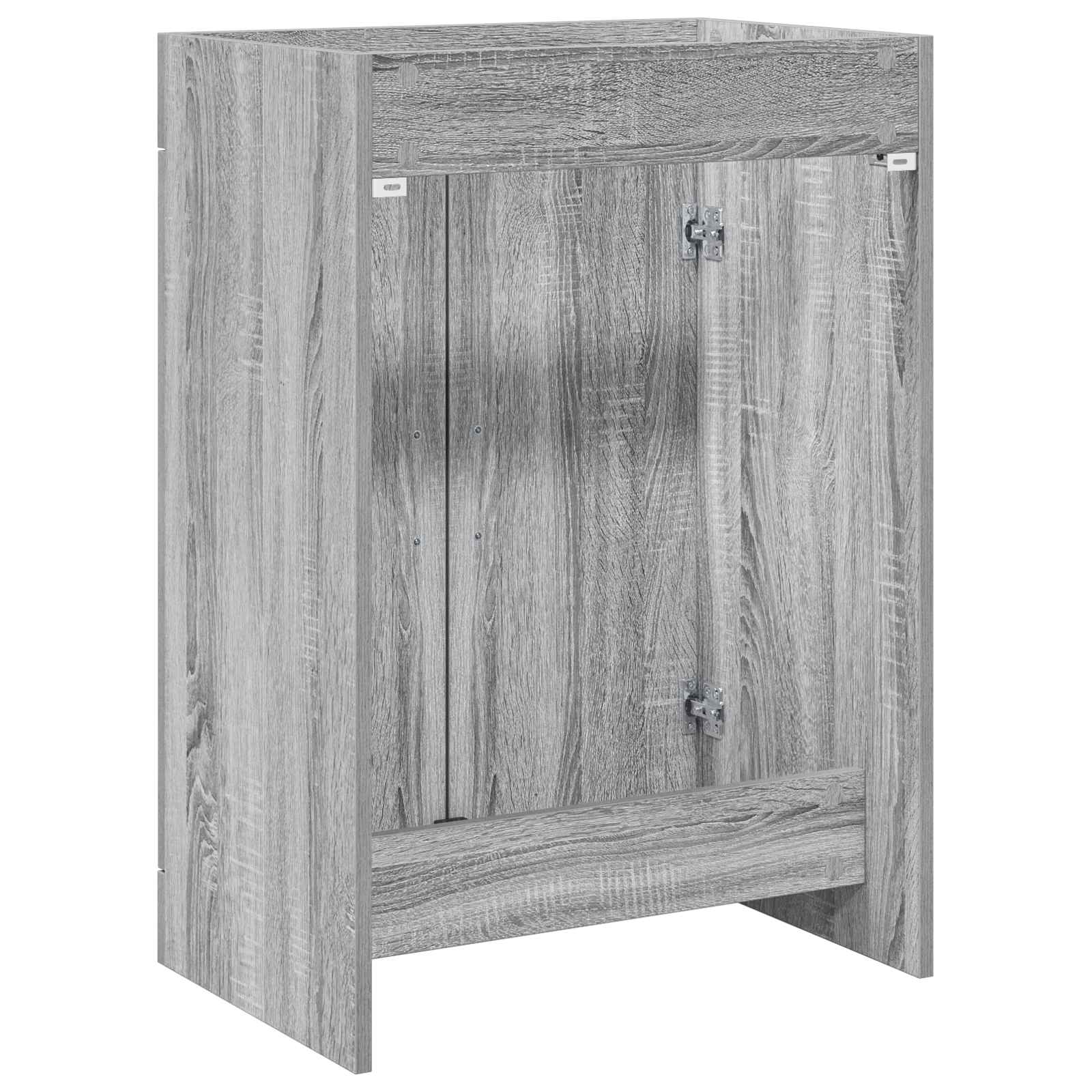 Vonios spintelė po kriaukle Pilka Sonoma 78,5 x 37,5 x 81 cm