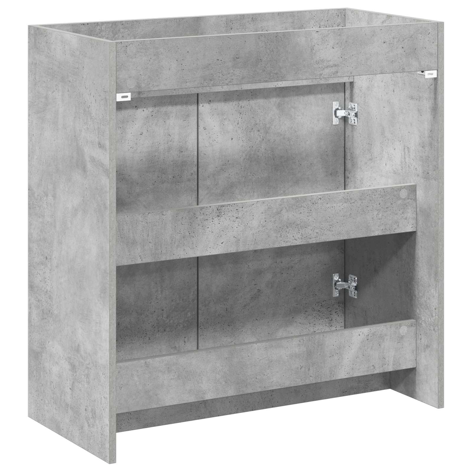 Vonios spintelė po kriaukle Betono pilka 78,5 x 37,5 x 81 cm