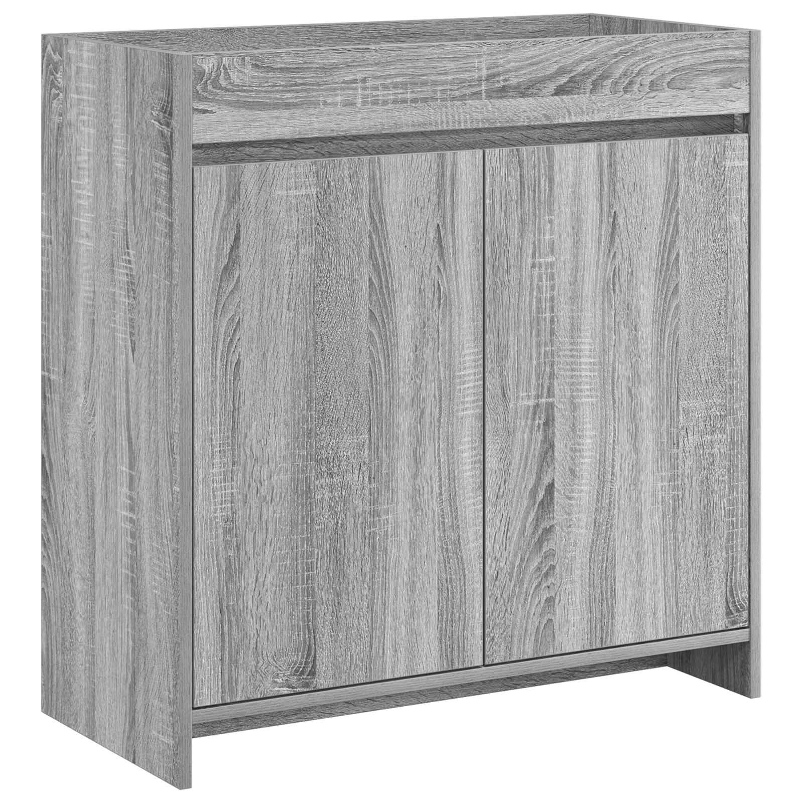 Vonios spintelė po kriaukle Pilka Sonoma 78,5 x 37,5 x 81 cm