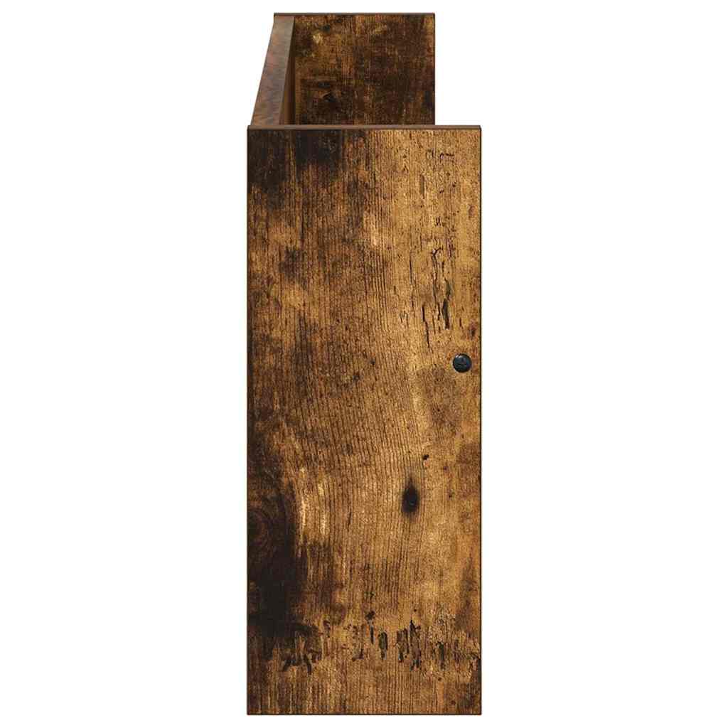Žurnalų stovas Rūkyta ąžuolas 80 x 12 x 30 cm Apdirbta mediena