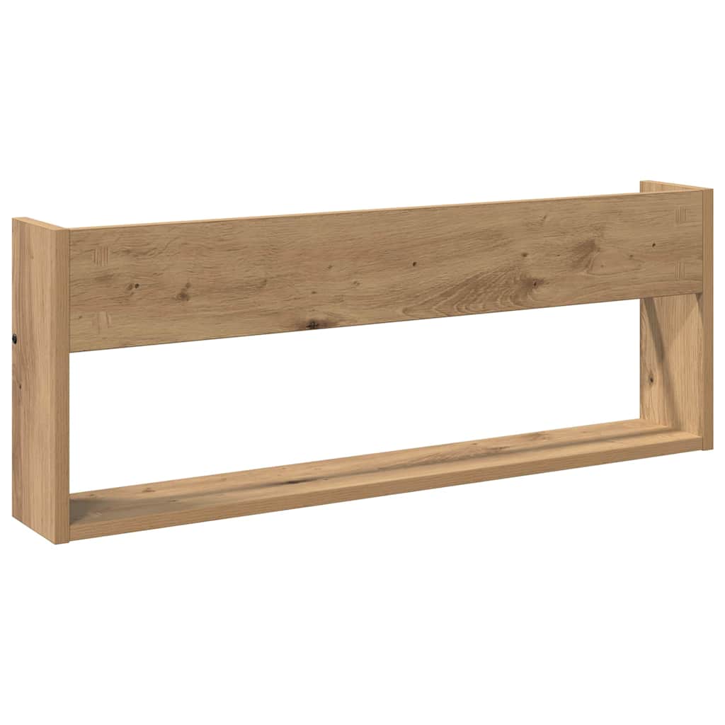 Žurnalų stovas 2 pcs Amatininkų ąžuolas 80 x 12 x 30 cm