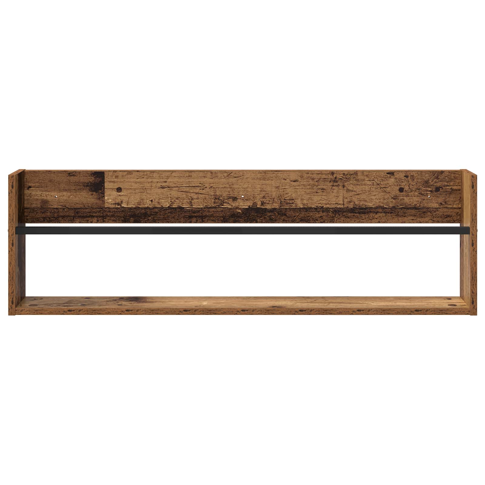 Žurnalų stovas Senas medis 100 x 12 x 30 cm Apdirbta mediena