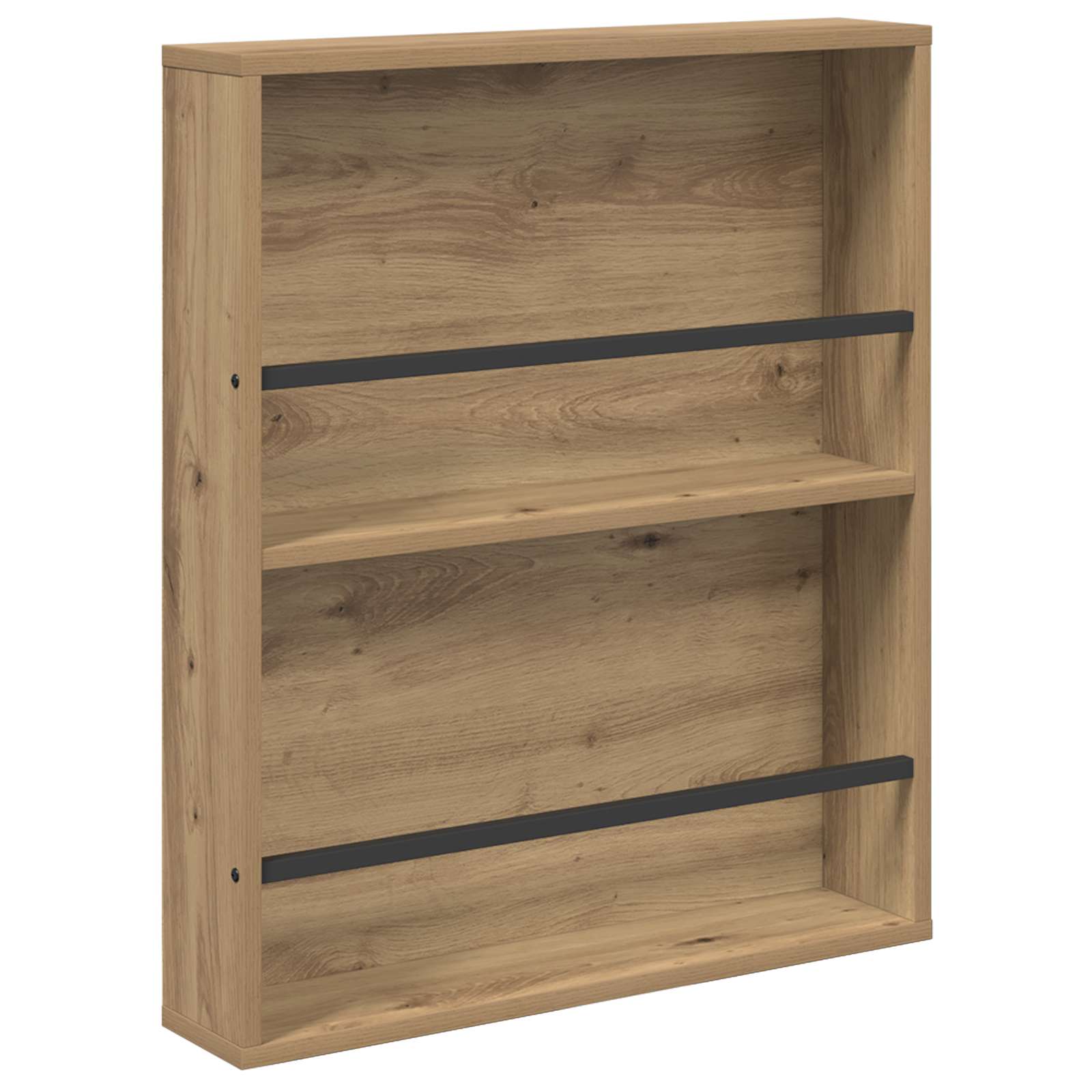 Žurnalų stovas 2 pcs Amatininkų ąžuolas 60 x 12 x 70 cm