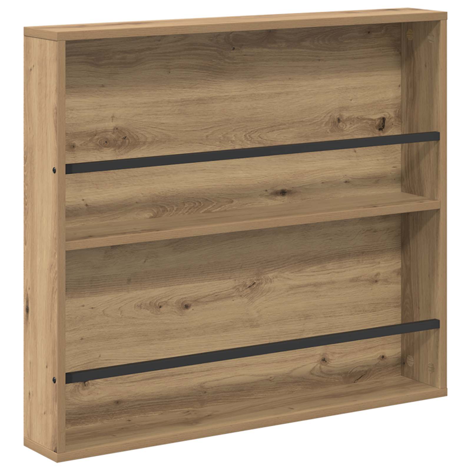 Žurnalų stovas 2 pcs Amatininkų ąžuolas 80 x 12 x 70 cm