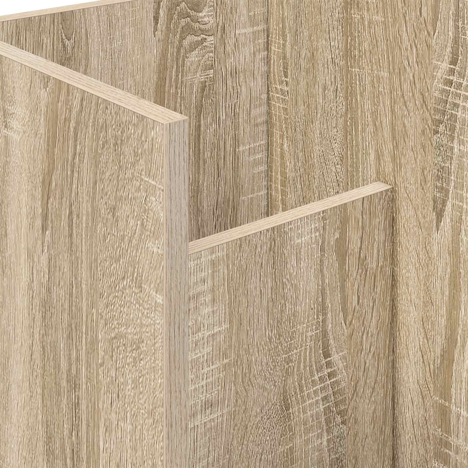 Side Table Sonoma Oak 35 x 35 x 45 cm Engineered Wood