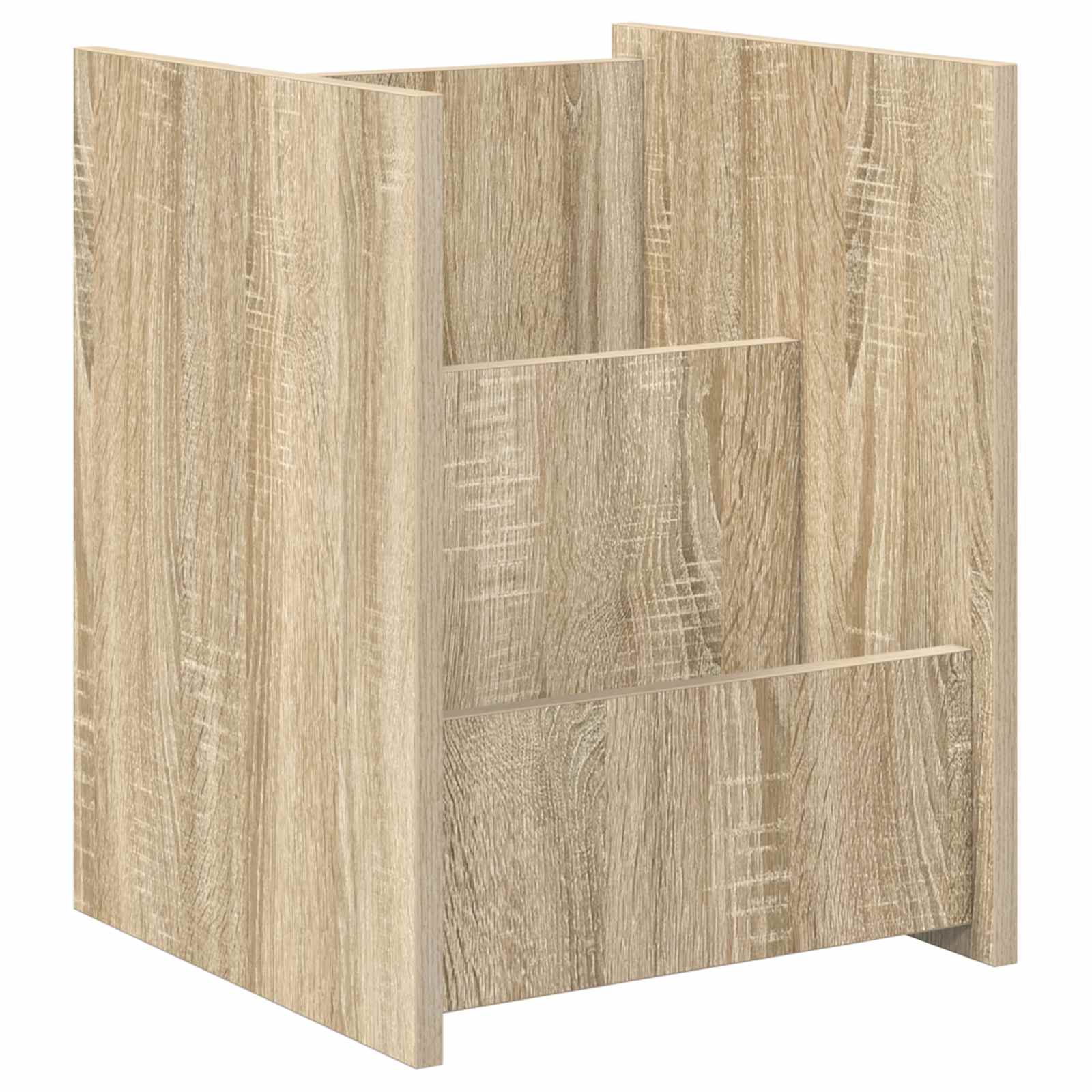 Side Table Sonoma Oak 35 x 35 x 45 cm Engineered Wood