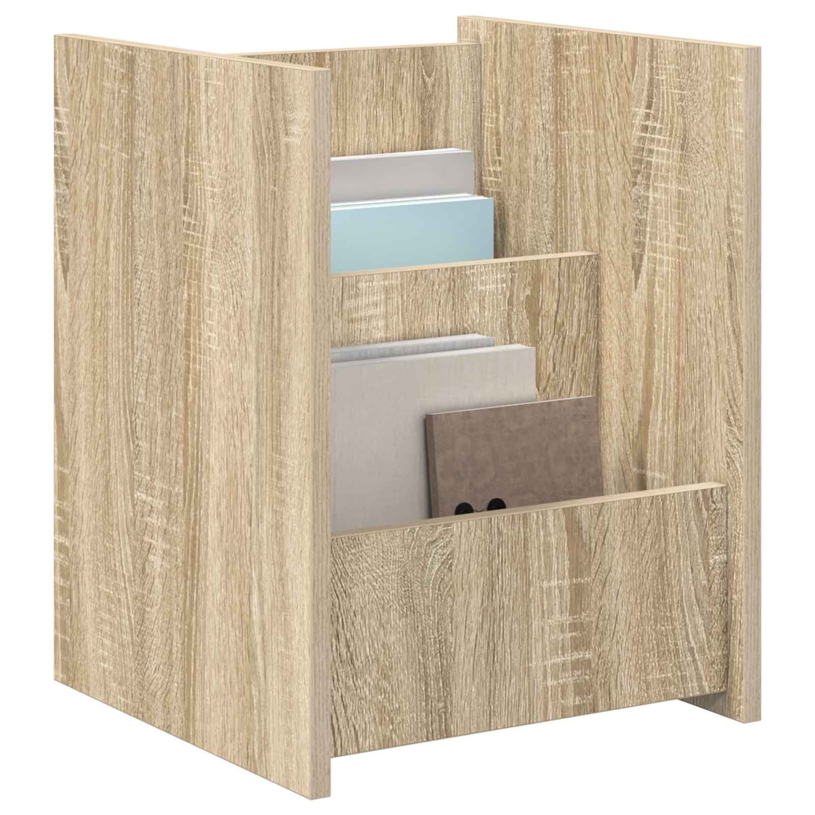 Side Table Sonoma Oak 35 x 35 x 45 cm Engineered Wood