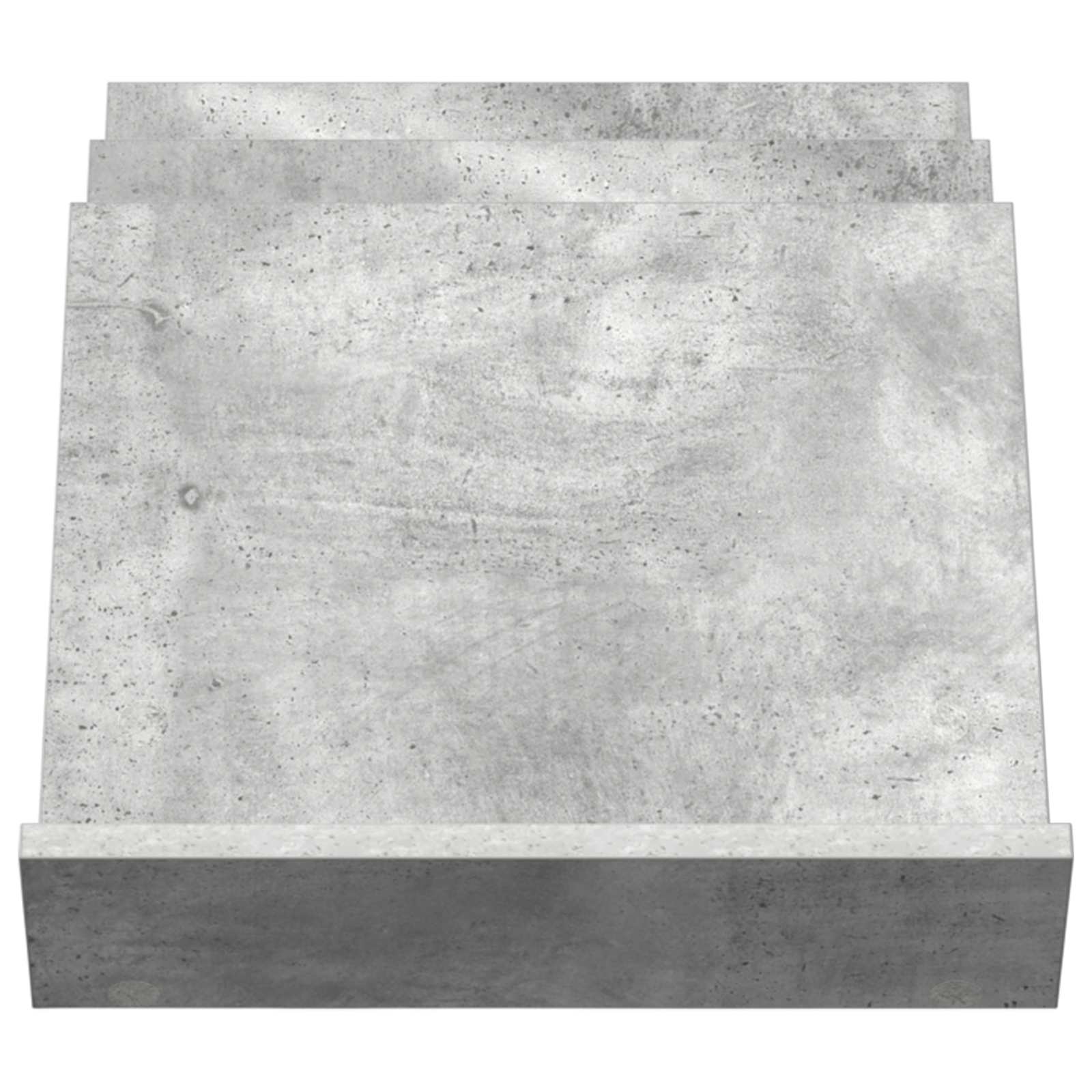 Sānu skapītis Betona pelēks 57,5 x 40 x 42 cm Inženierijas koks