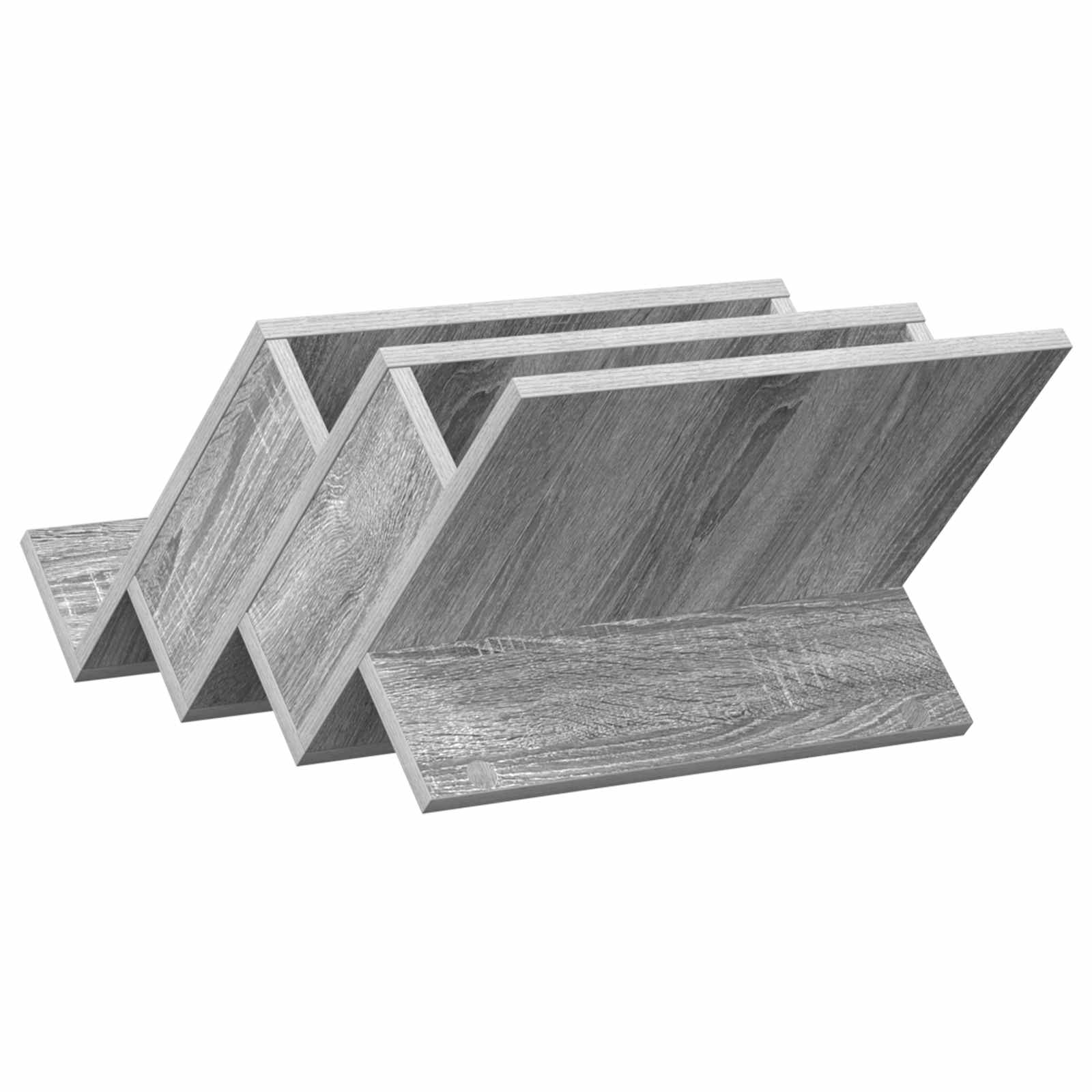Side Cabinet with Shelf Grey Sonoma 57.5 x 40 x 42 cm