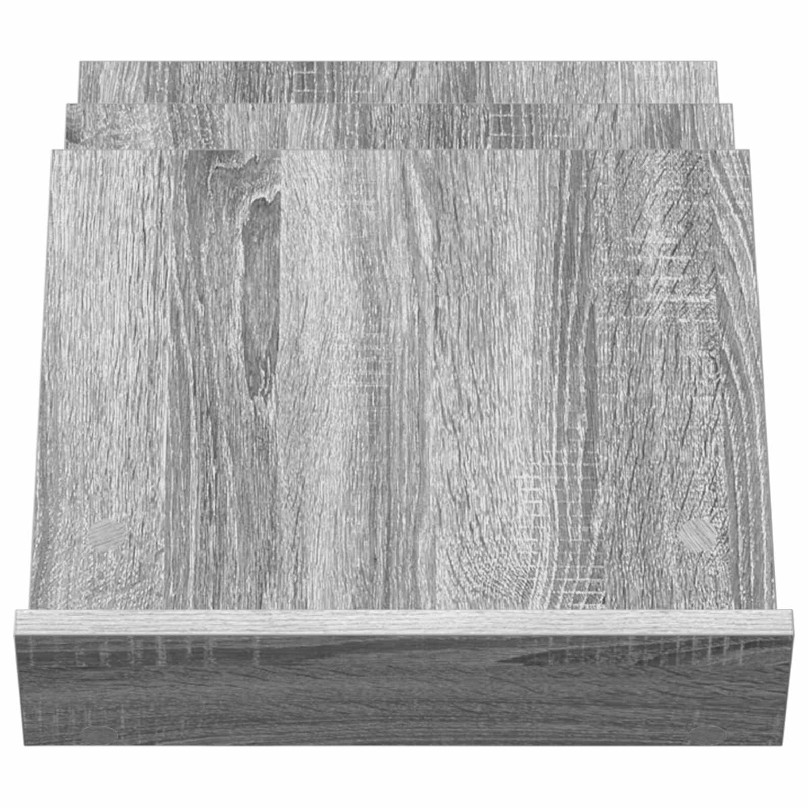 Side Cabinet with Shelf Grey Sonoma 57.5 x 40 x 42 cm