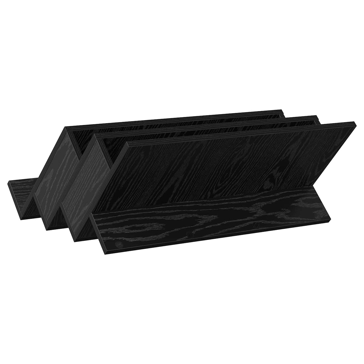 Side cabinet with shelf Black oak 65 x 57.5 x 42 cm