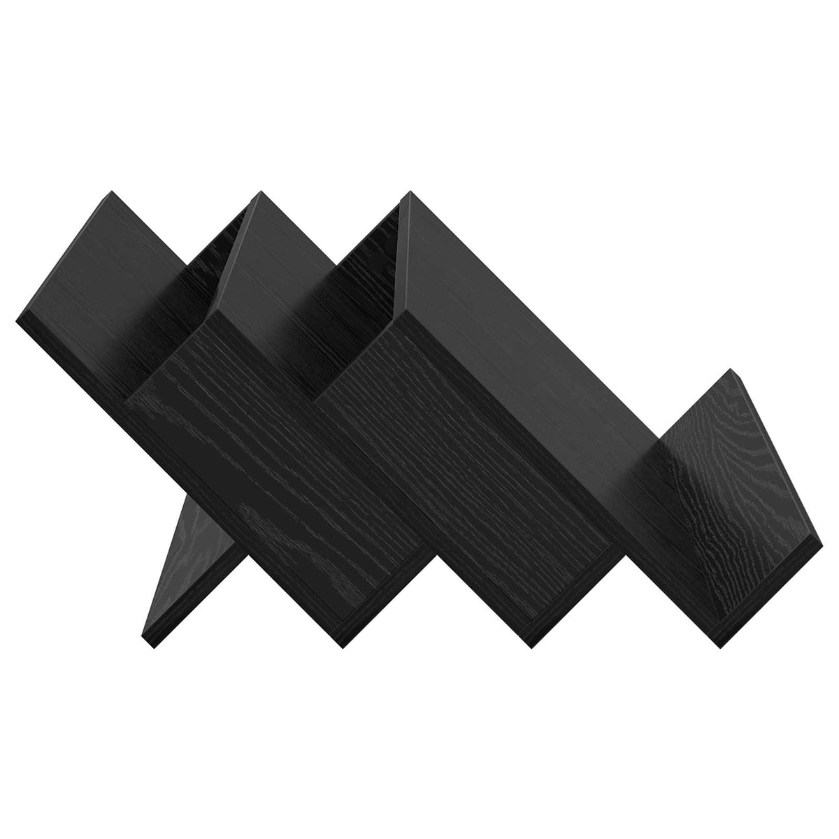 Side cabinet with shelf Black oak 65 x 57.5 x 42 cm
