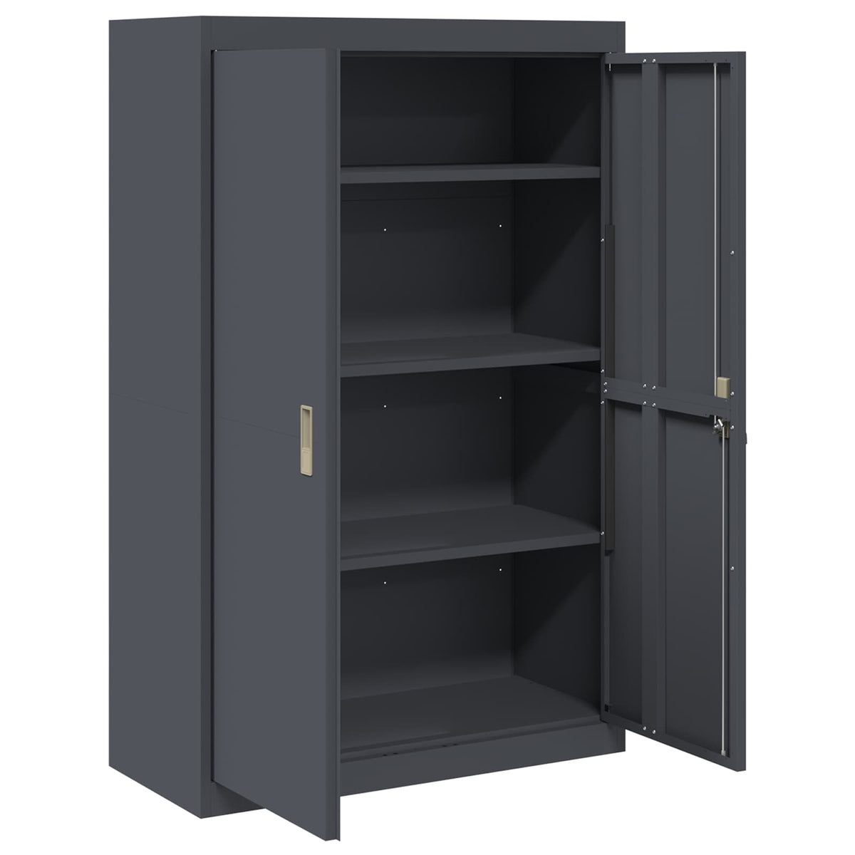 Oppbevaringsskap Antracitas 90 x 40 x 140 cm Plienas