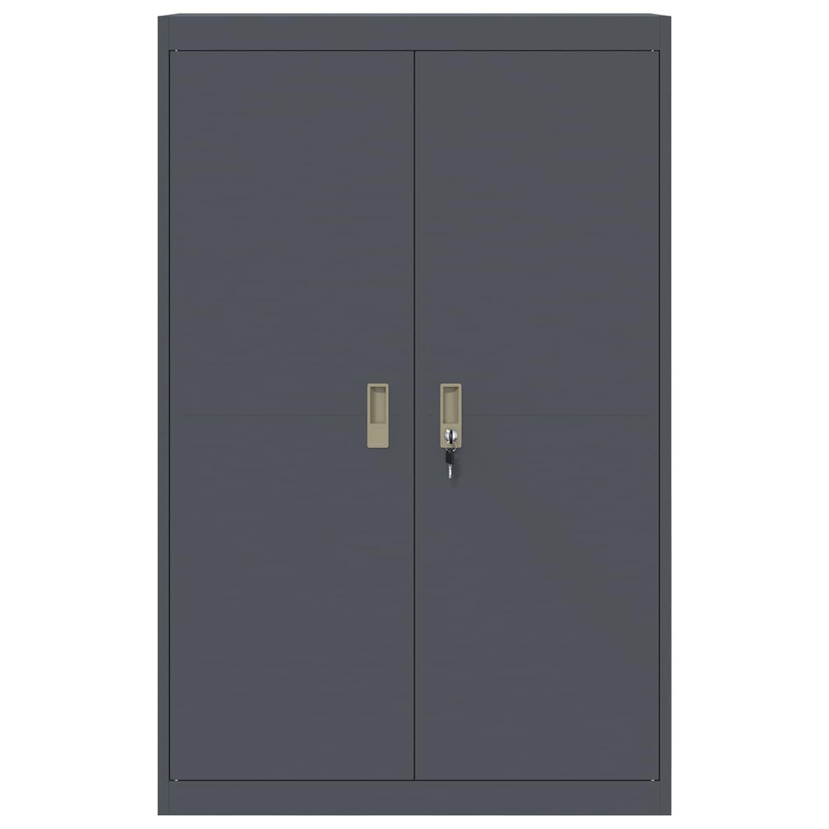 Oppbevaringsskap Antracitas 90 x 40 x 140 cm Plienas