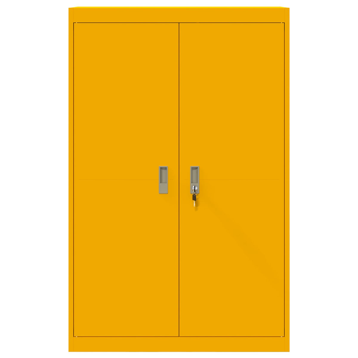 Oppbevaringsskap Garučių geltona 90 x 40 x 140 cm Plienas