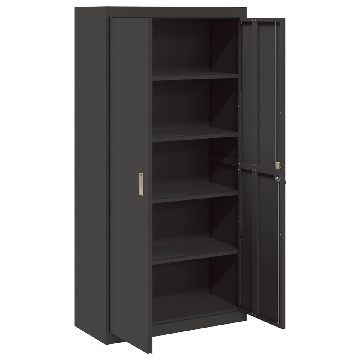 Oppbevaringsskap Juodas 90 x 40 x 180 cm Plienas
