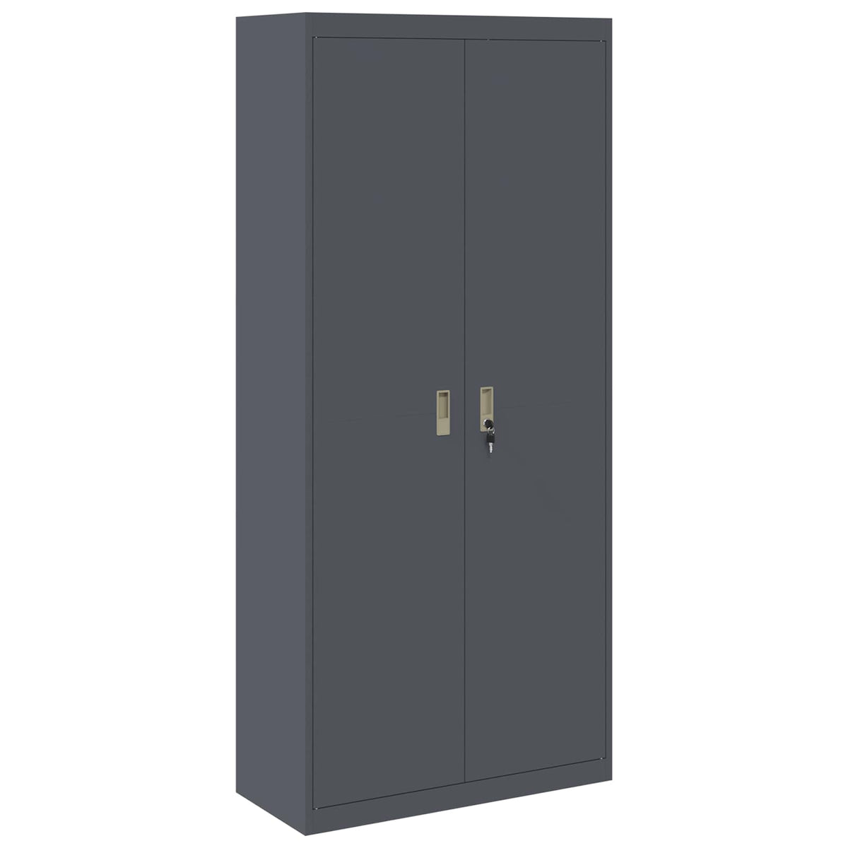 Oppbevaringsskap Antracitas 90 x 40 x 200 cm Plienas