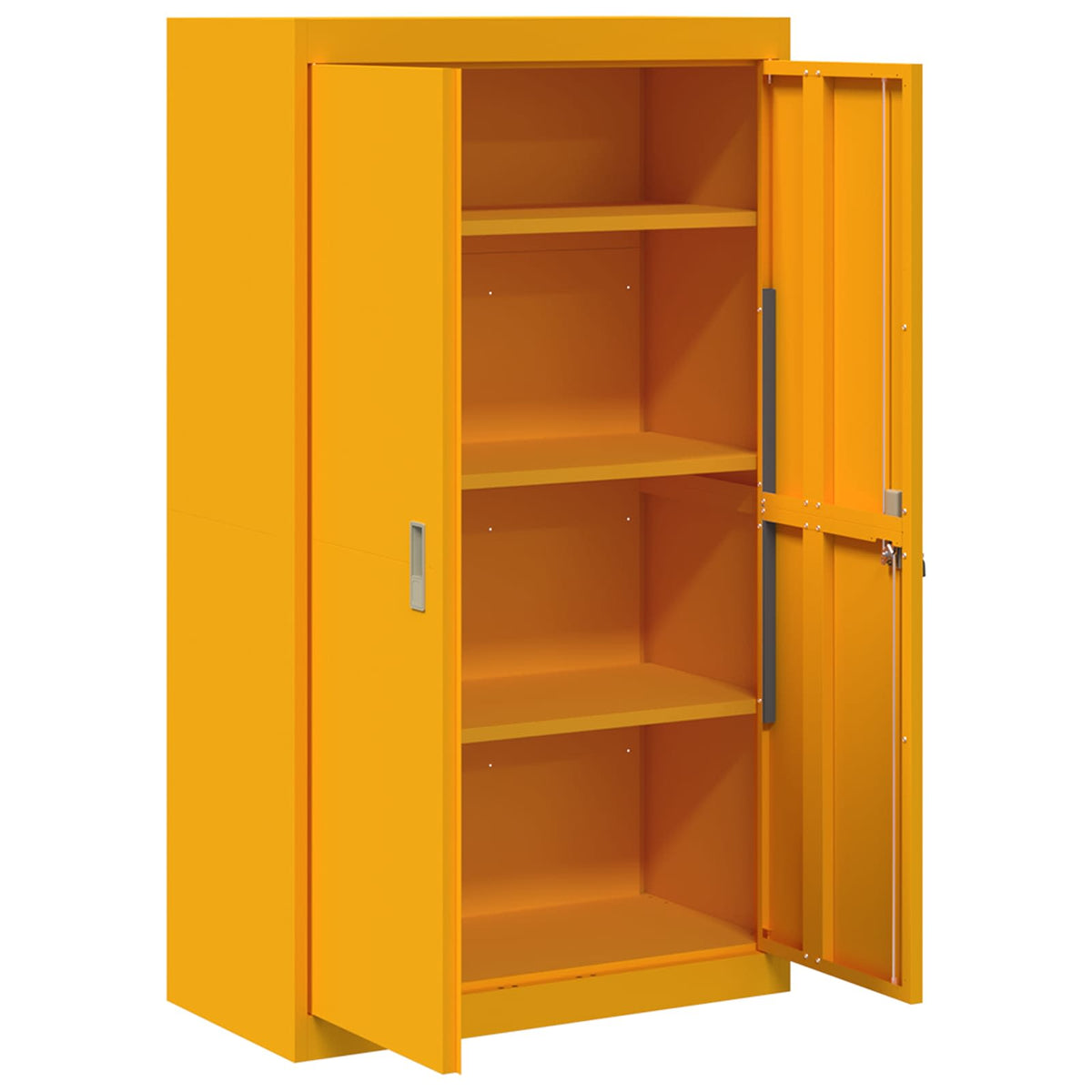 Oppbevaringsskap Garučių geltona 80 x 40 x 140 cm Plienas