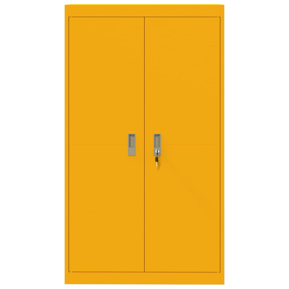 Oppbevaringsskap Garučių geltona 80 x 40 x 140 cm Plienas