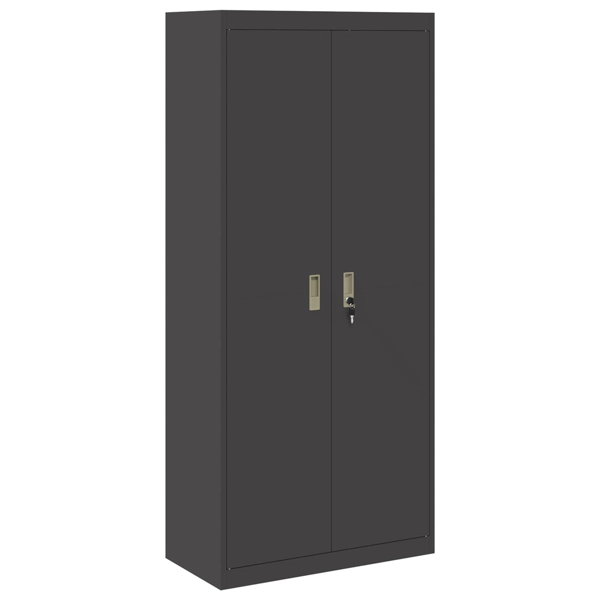 Oppbevaringsskap Juodas 80 x 40 x 180 cm Plienas