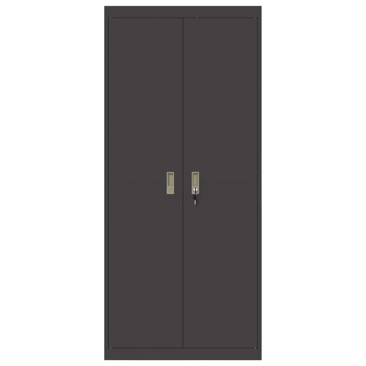 Oppbevaringsskap Juodas 80 x 40 x 180 cm Plienas