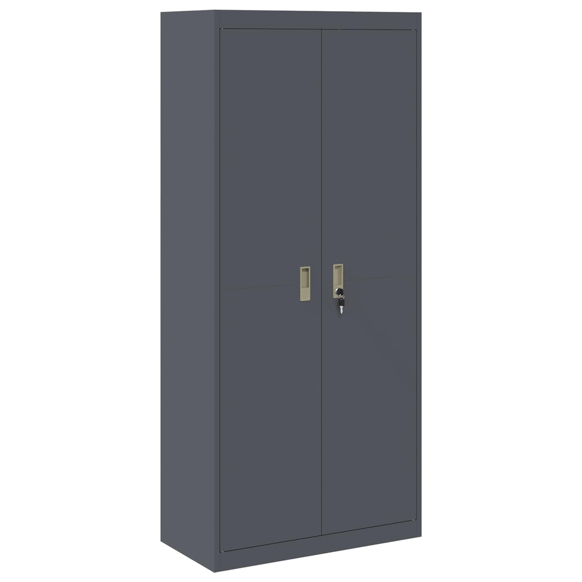 Oppbevaringsskap Antracitas 80 x 40 x 180 cm Plienas