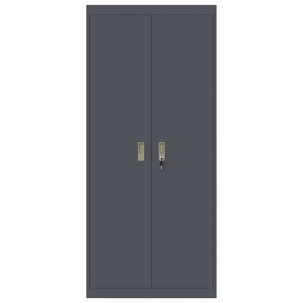 Oppbevaringsskap Antracitas 80 x 40 x 180 cm Plienas