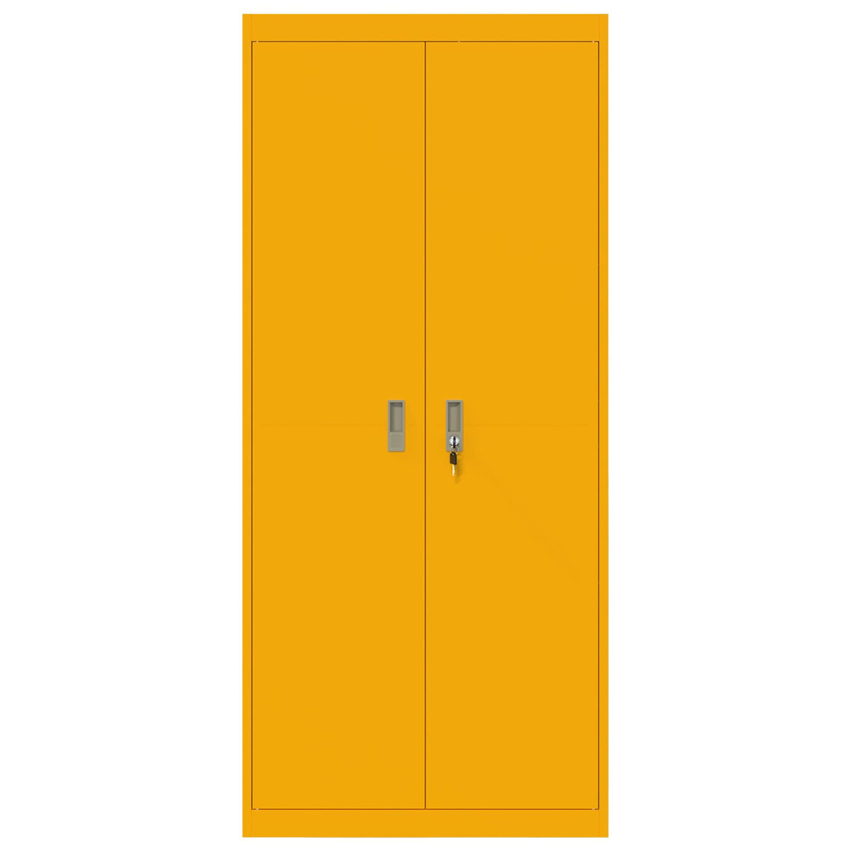 Oppbevaringsskap Garučių geltona 80 x 40 x 180 cm Plienas